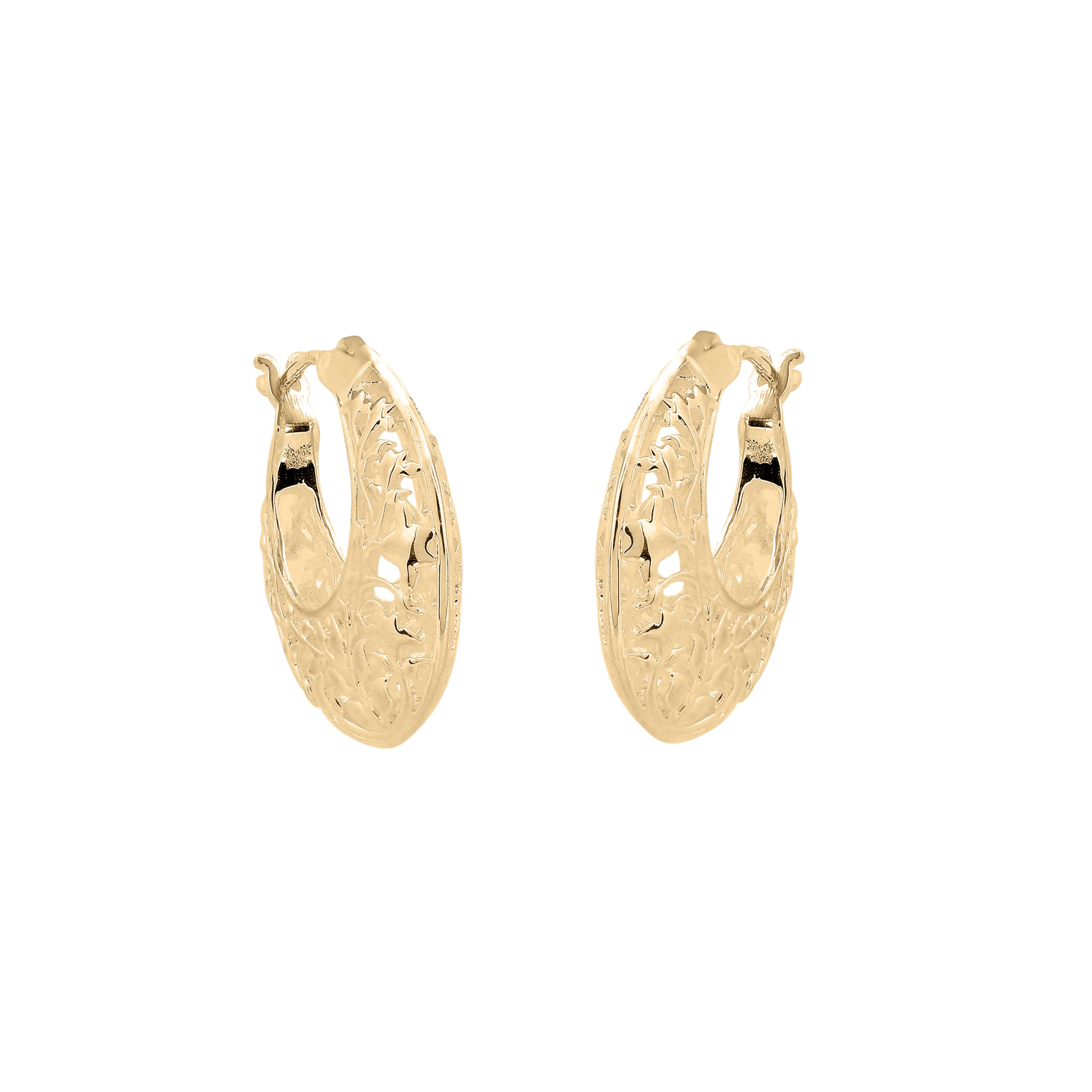 Powley Lace Hoop Earrings