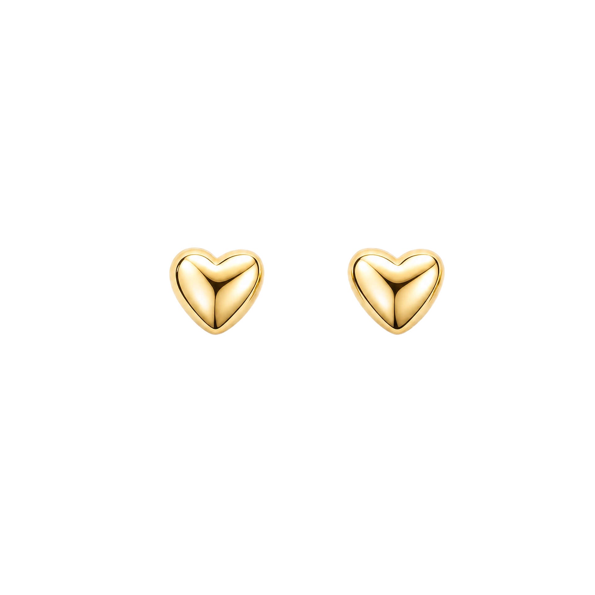 Small Heart Stud Earrings