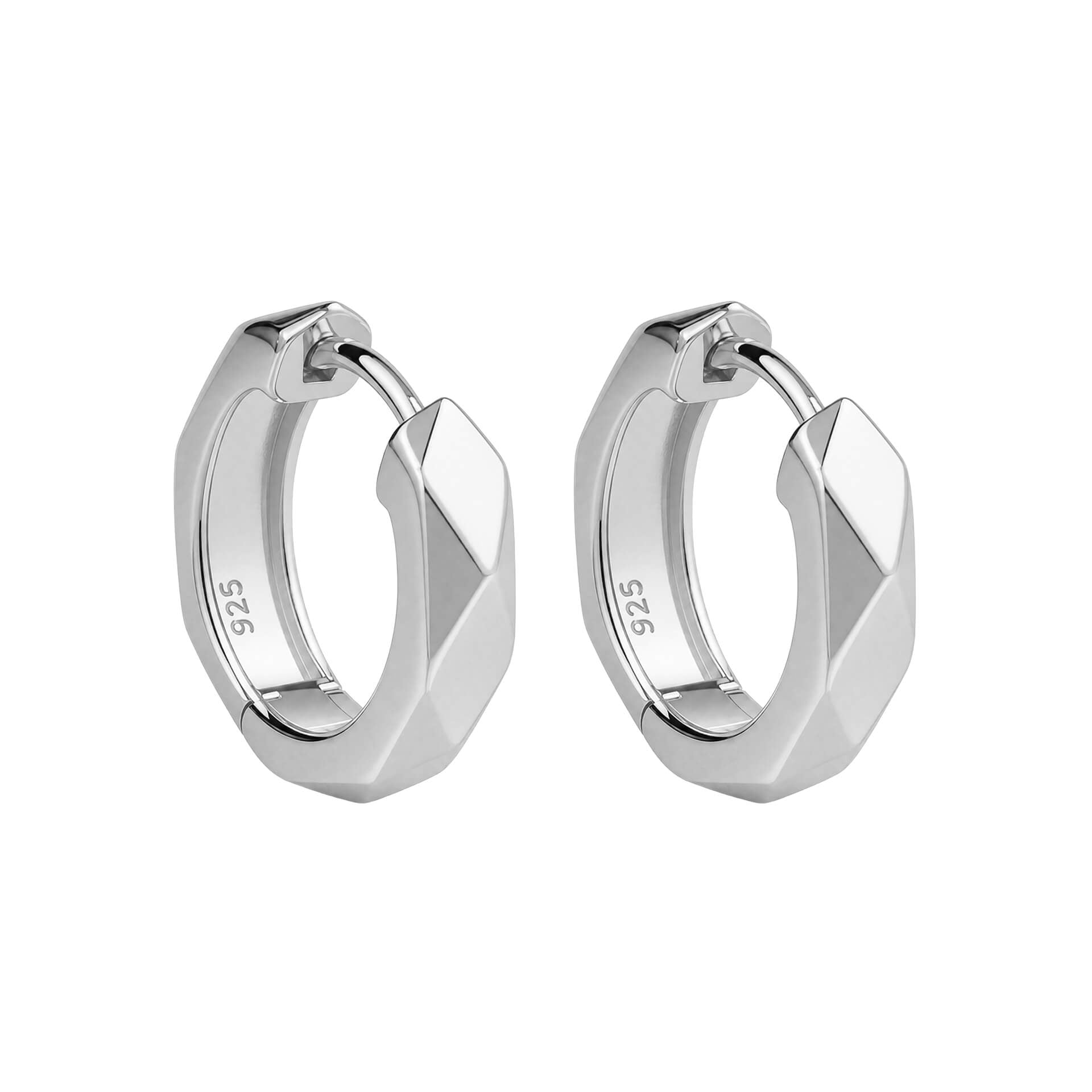Geometric Hoop Earrings