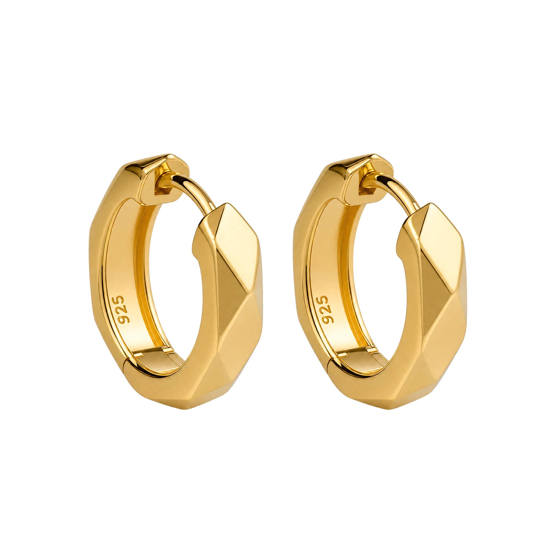 Geometric Hoop Earrings