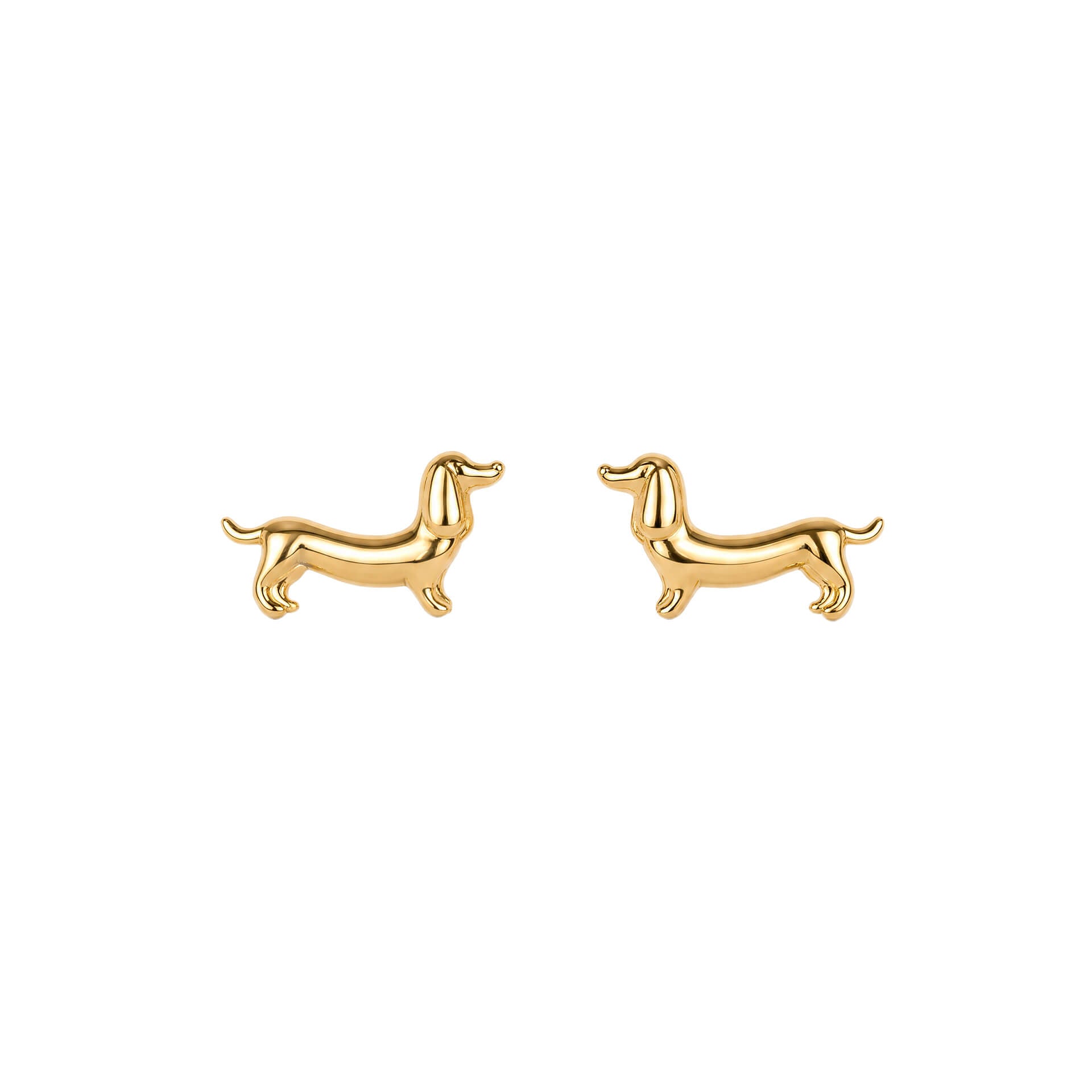 Sausage Dog Stud Earrings