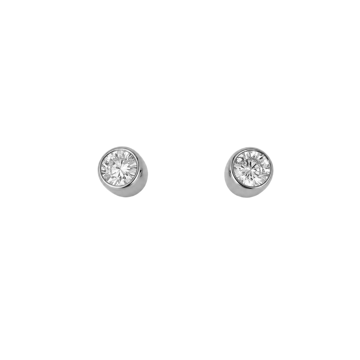Cubic Zirconia Stud Earrings