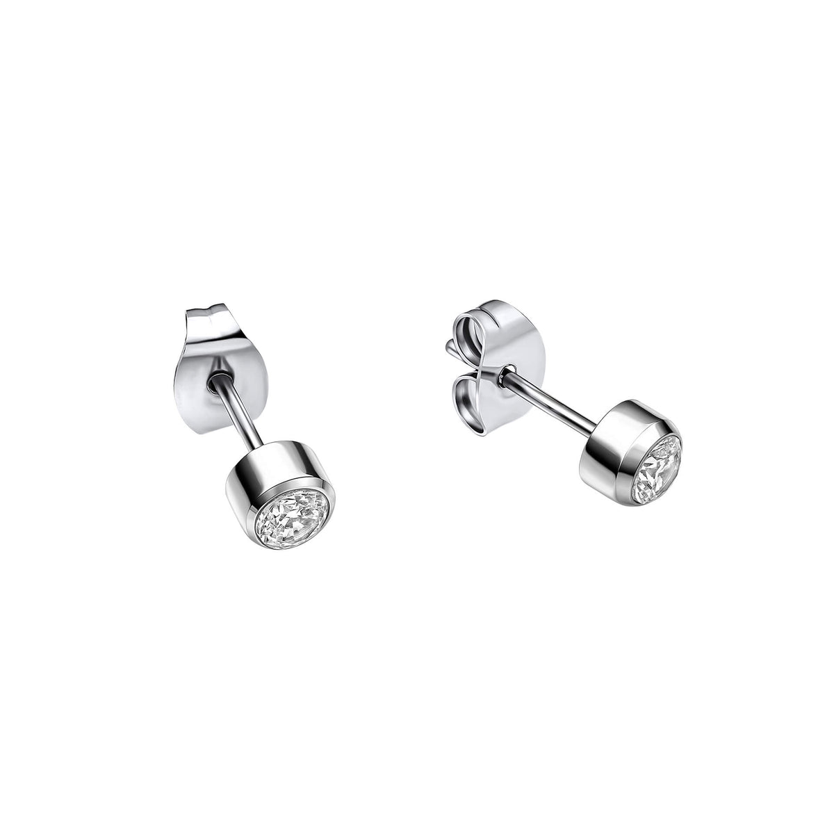 Cubic Zirconia Stud Earrings