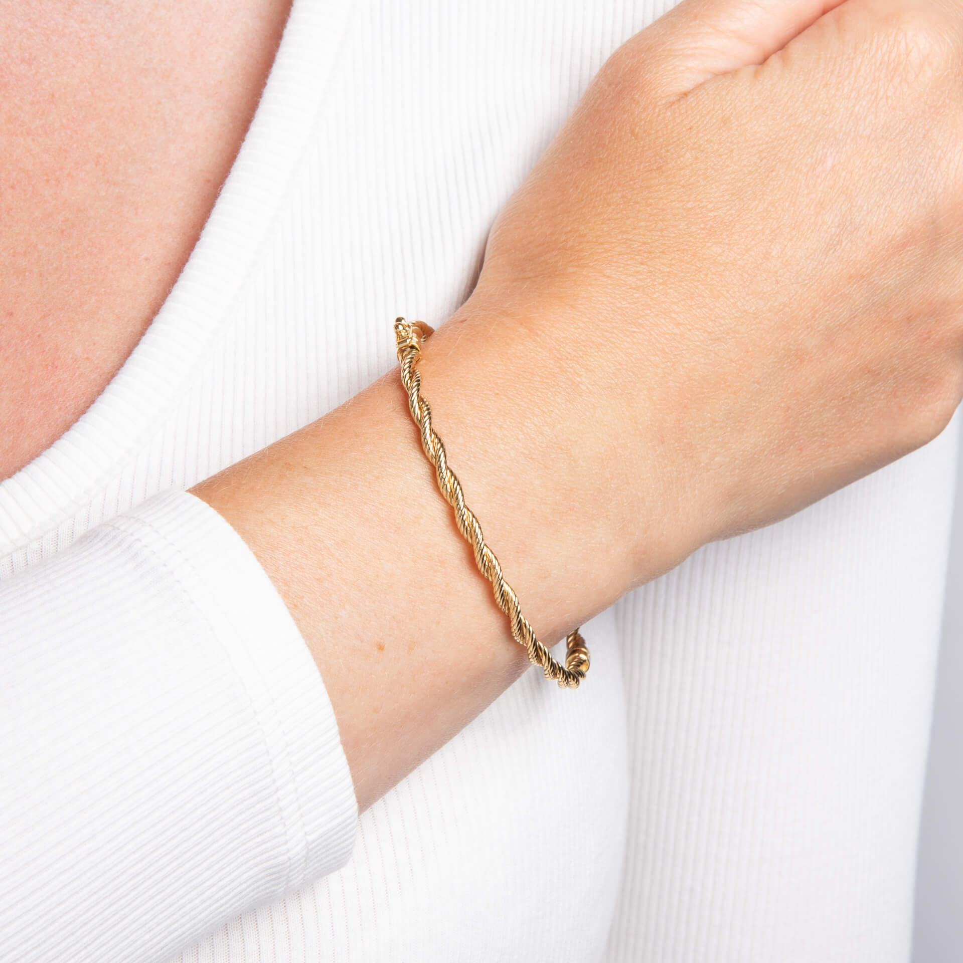 Rope Twist Bangle