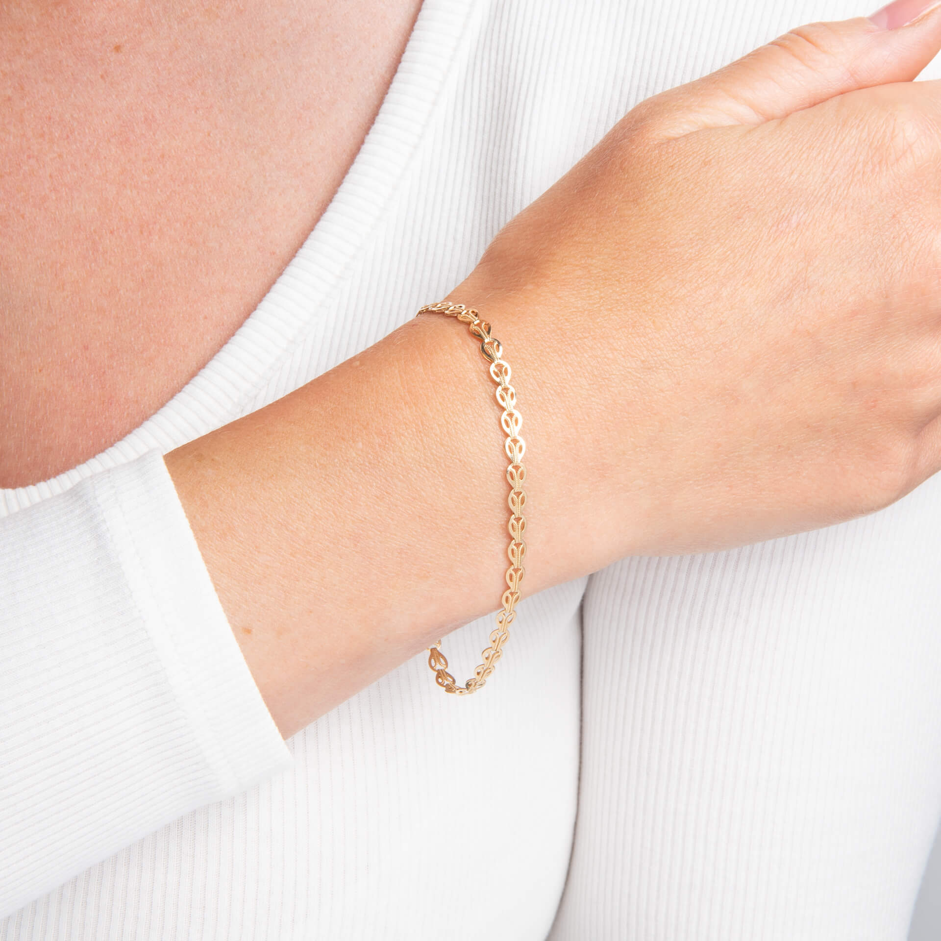Stampato Link Chain Bracelet