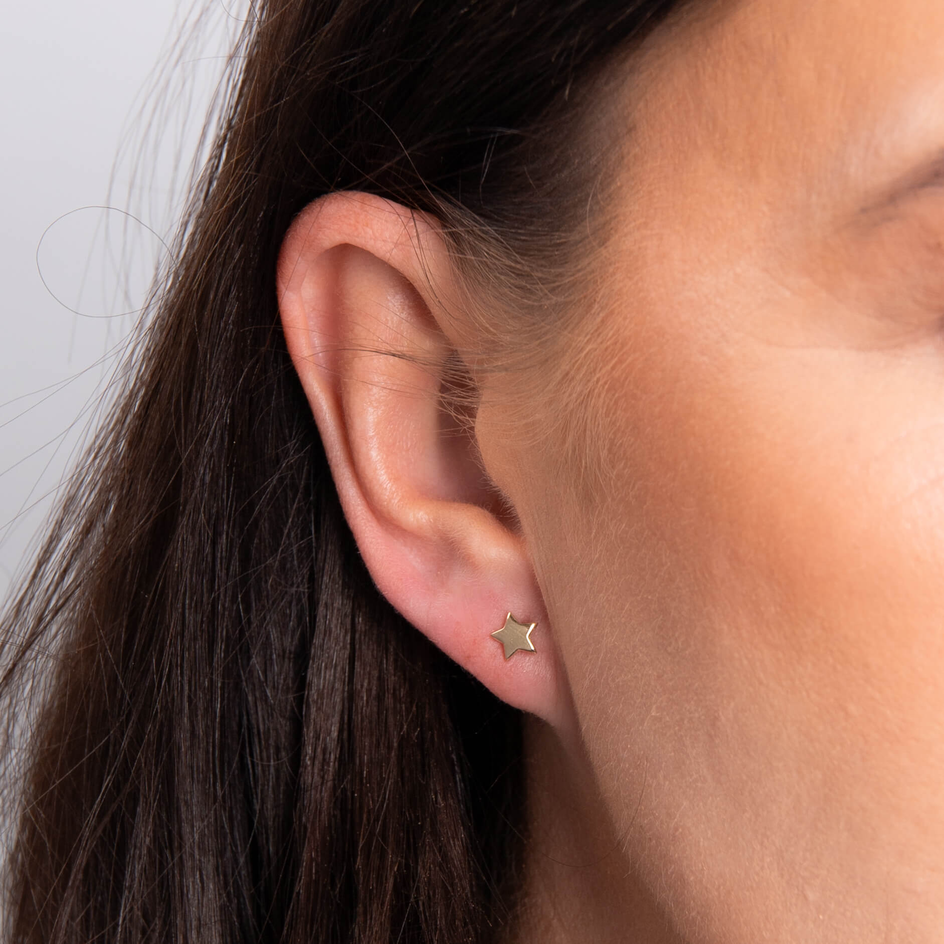 Small Star Stud Earrings