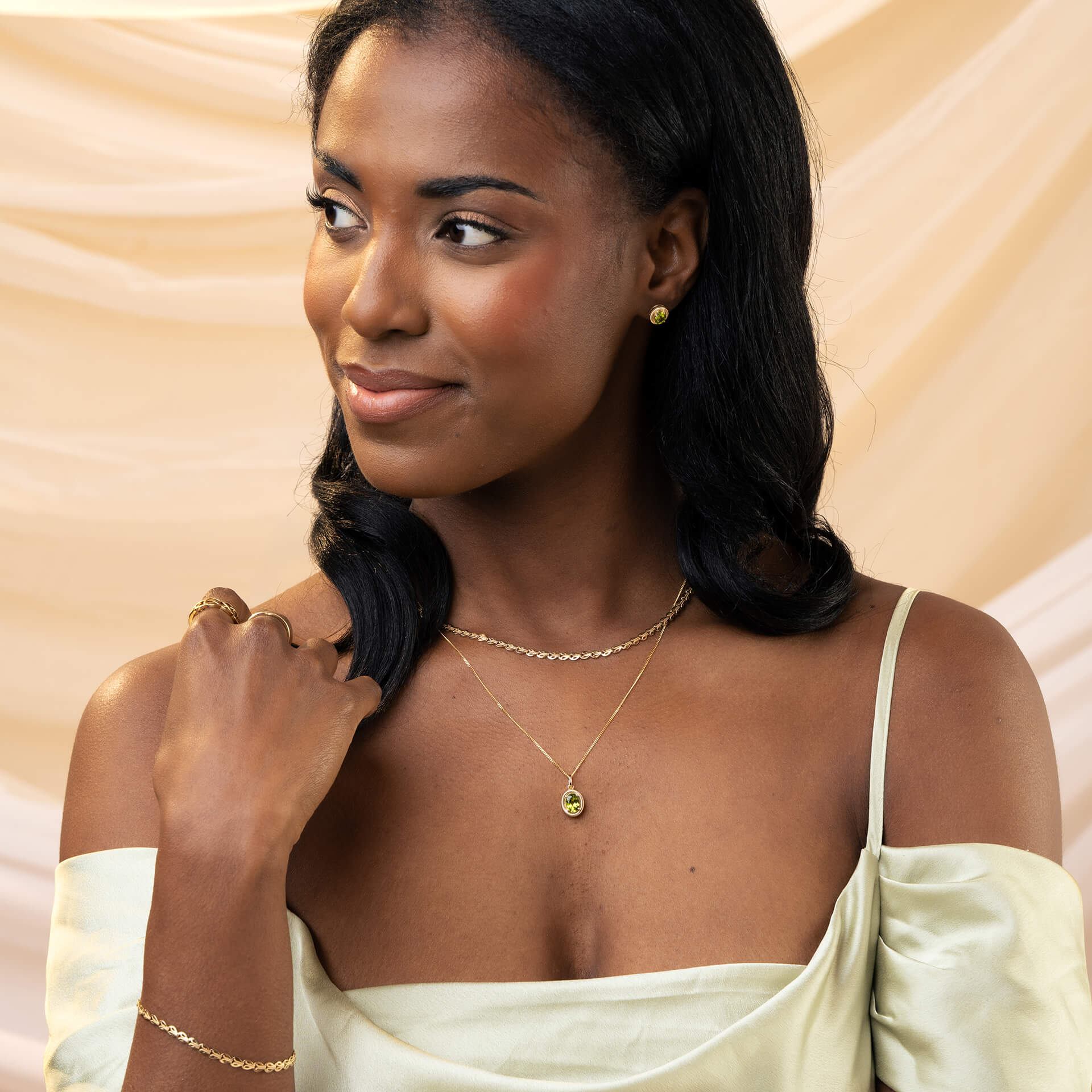 Stampato Link Chain Necklace