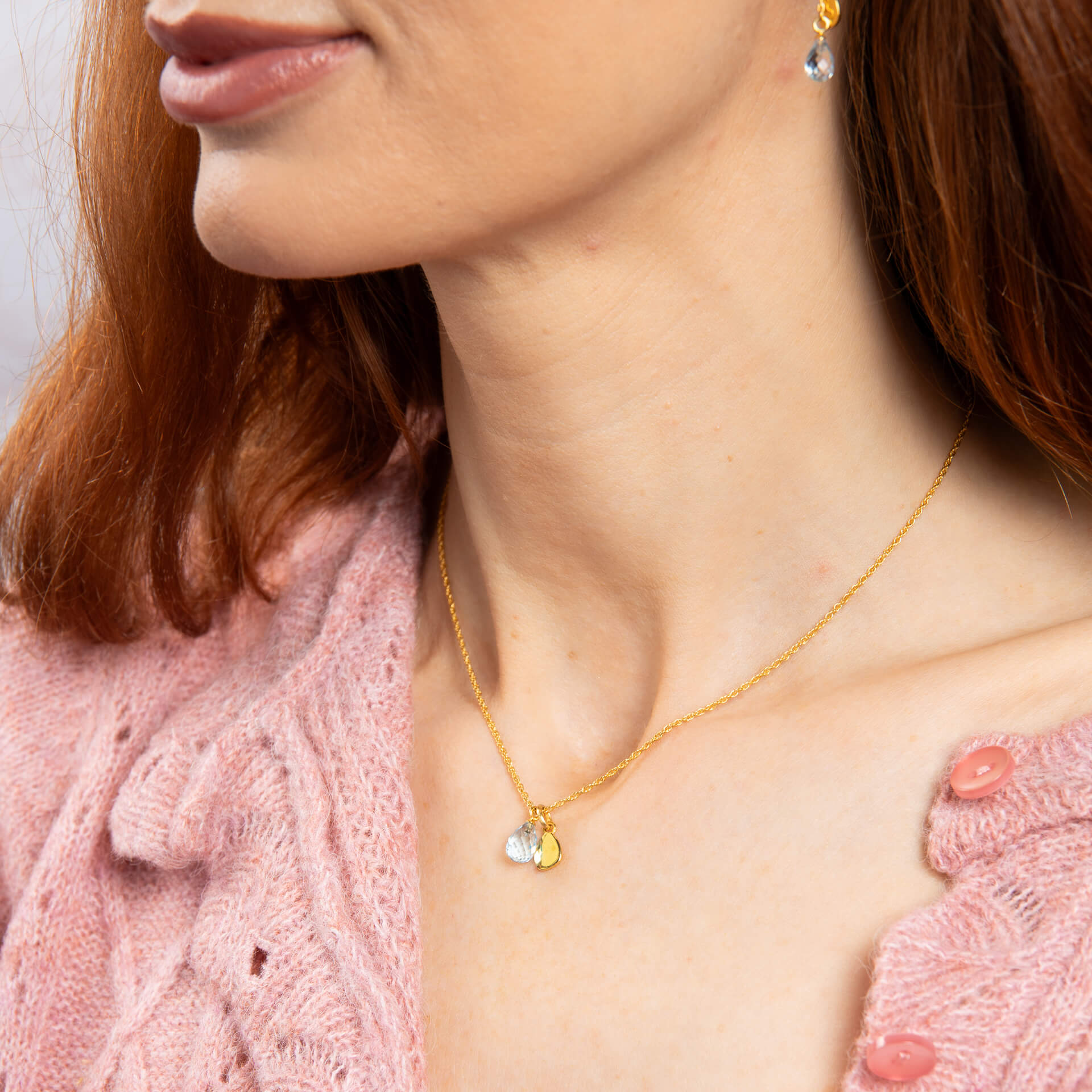 Everingham Meadow Semi-Precious Briolette Necklace