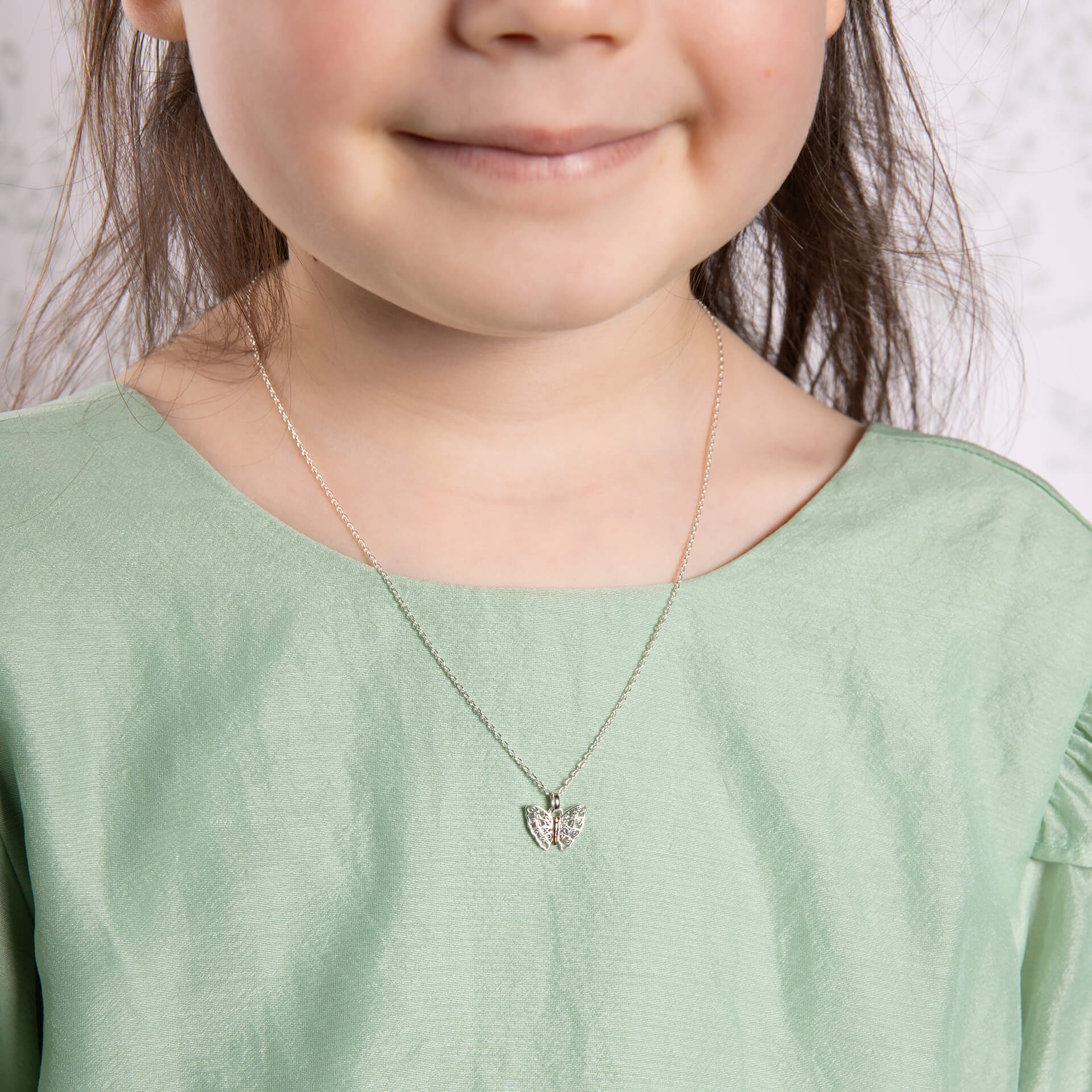 Kids Butterfly Garden Mini Necklace