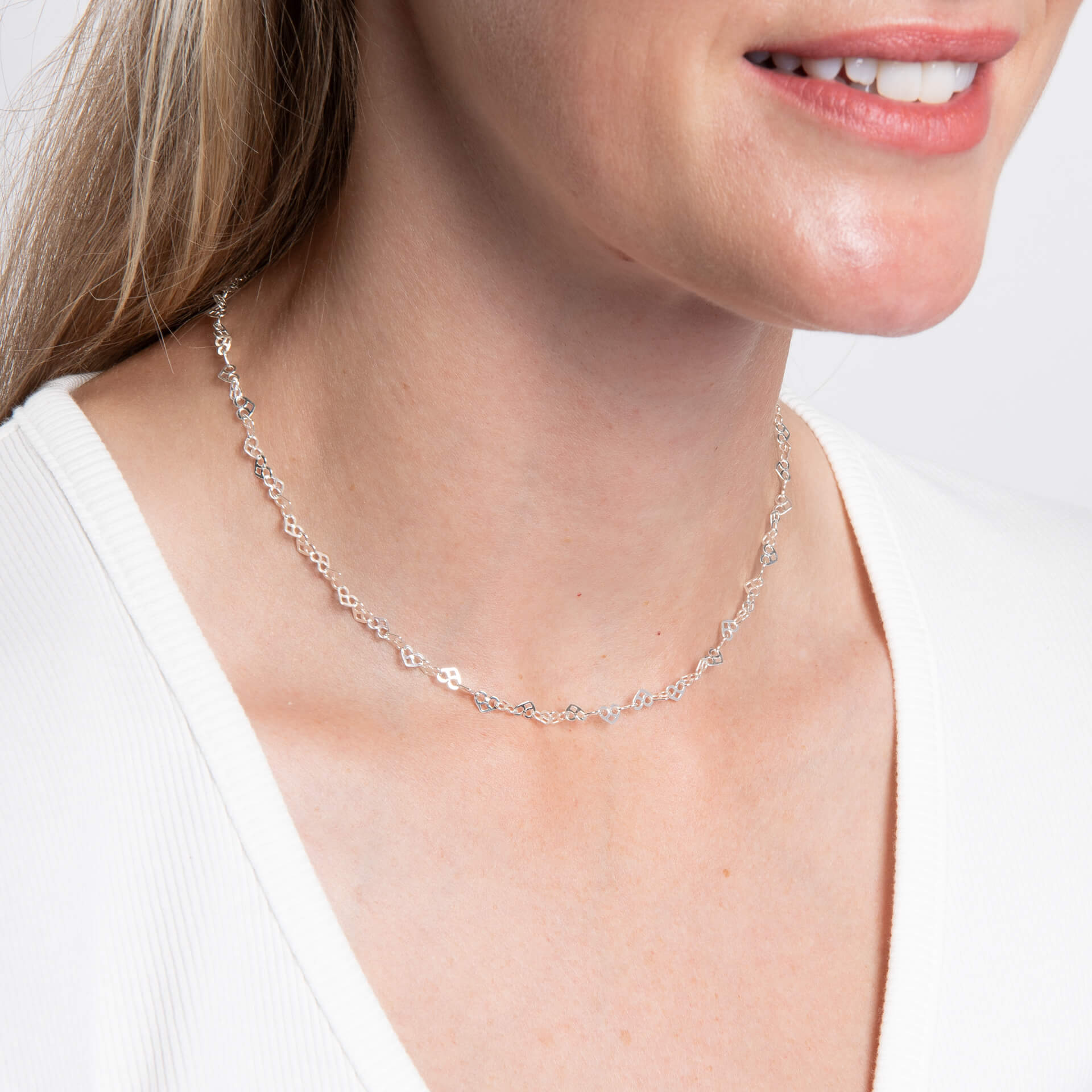 Interlinked Hearts Necklace