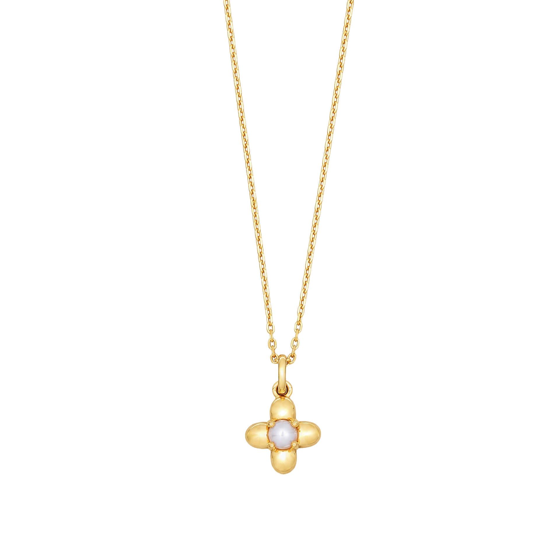 Pembroke Trellis Vintage Flower Necklace