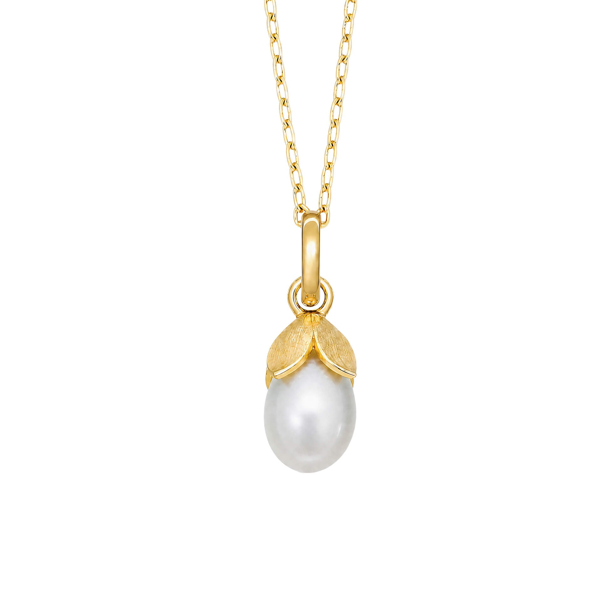 Lindrop Flower Bud Necklace