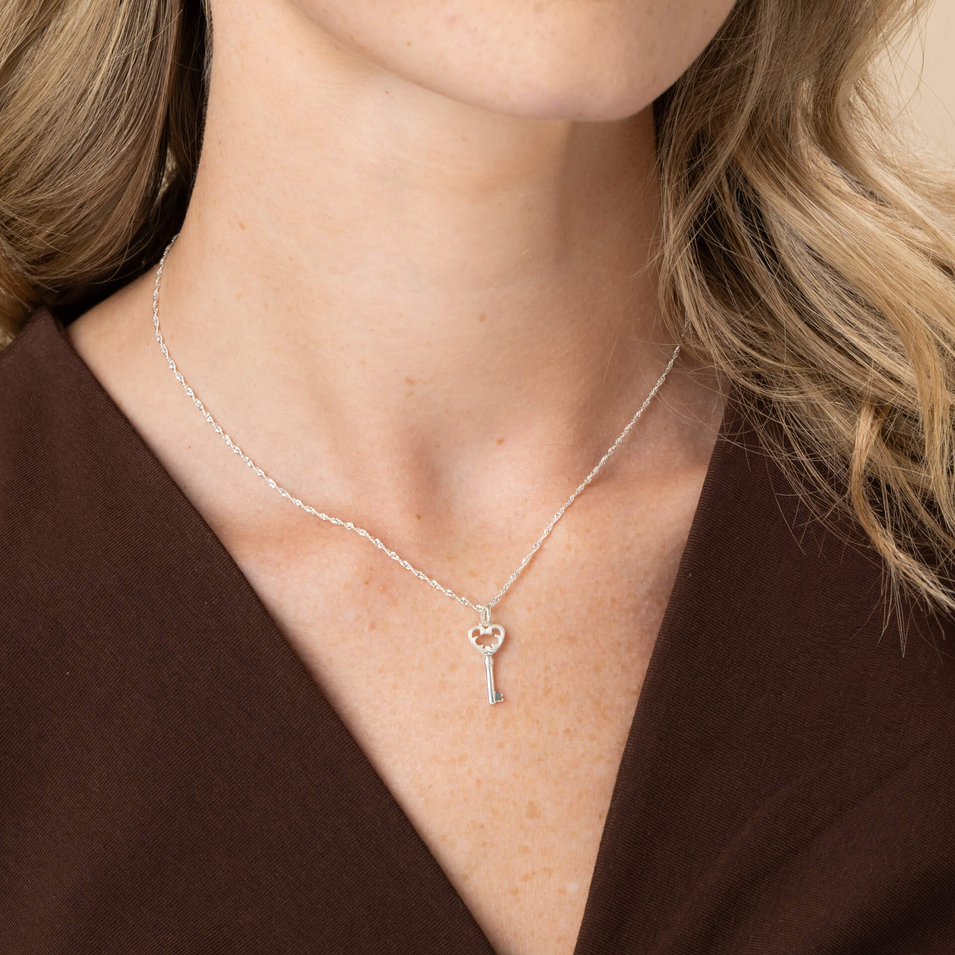 Emberley Key Necklace