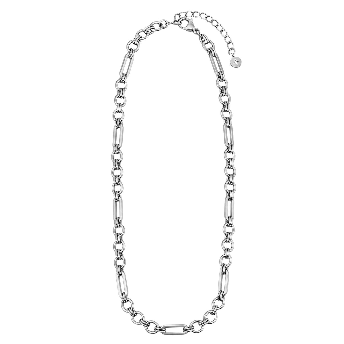 Textured Curb Chain Necklace