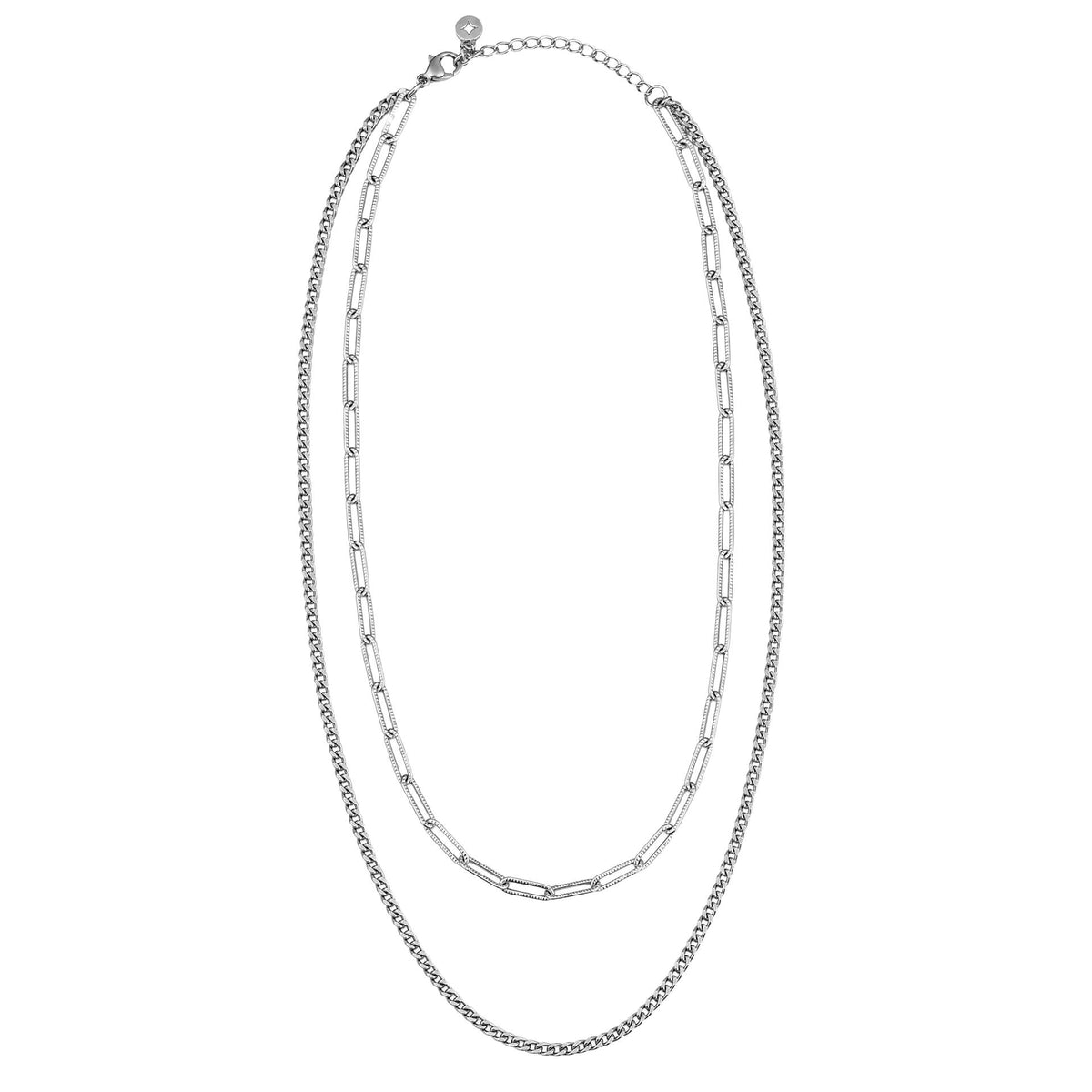 Double Layered Chain Necklace