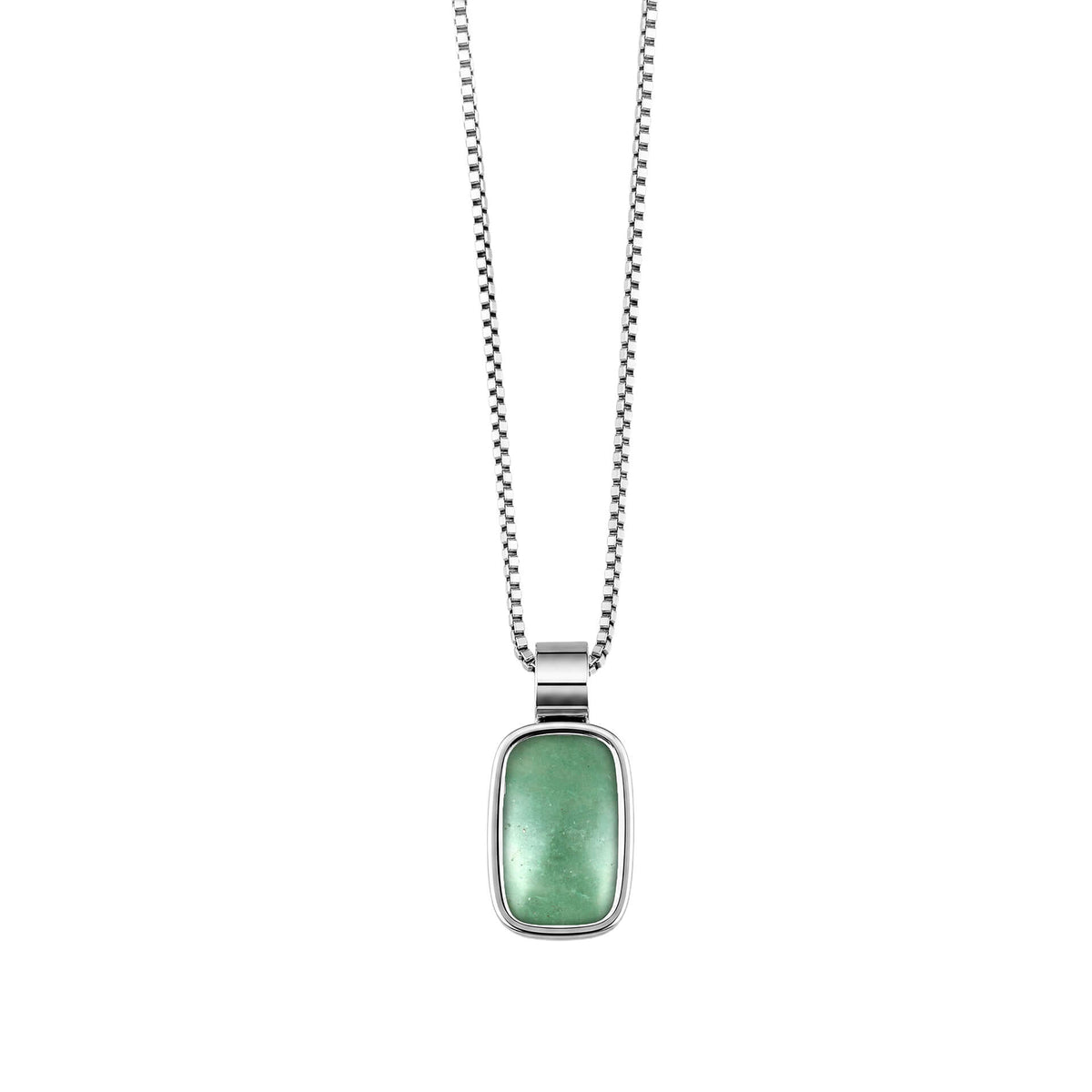 Semi-Precious Tag Necklace