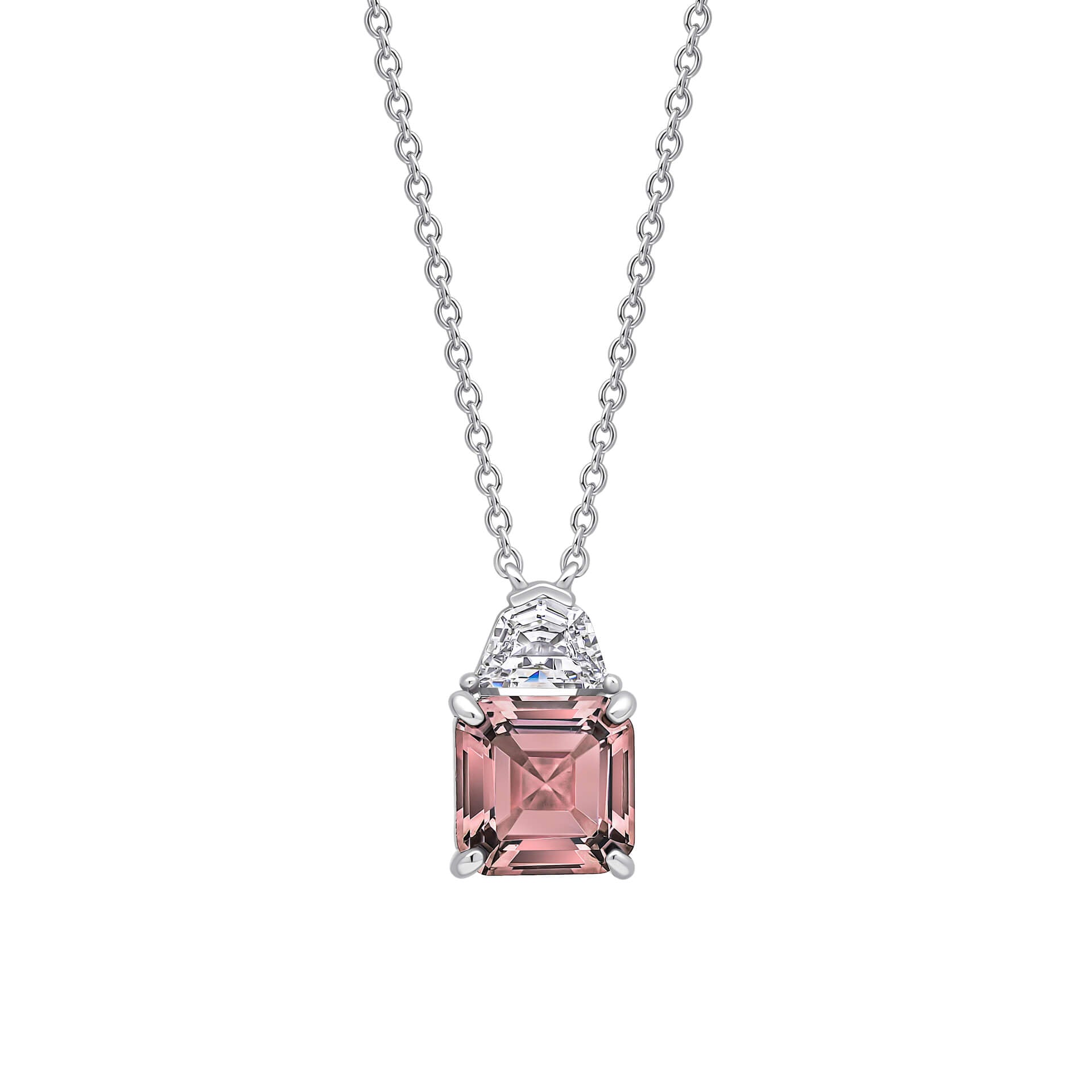 Square Cut Necklace