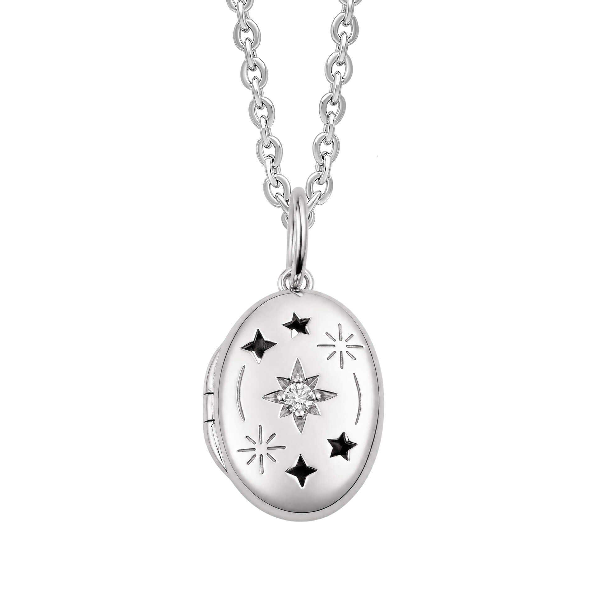 Night Sky Star Locket