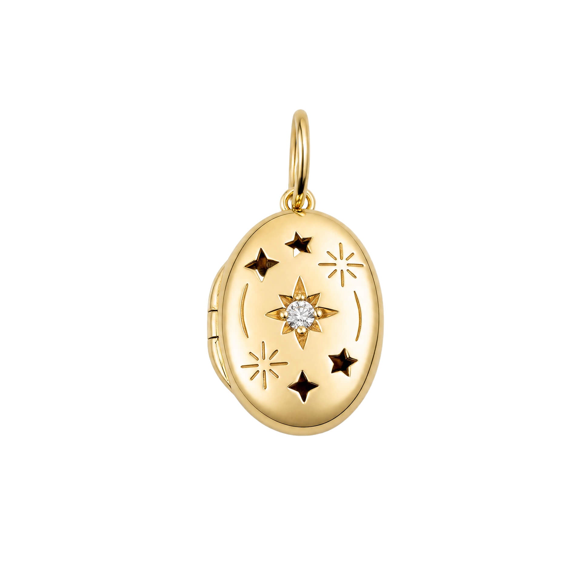 Night Sky Star Locket