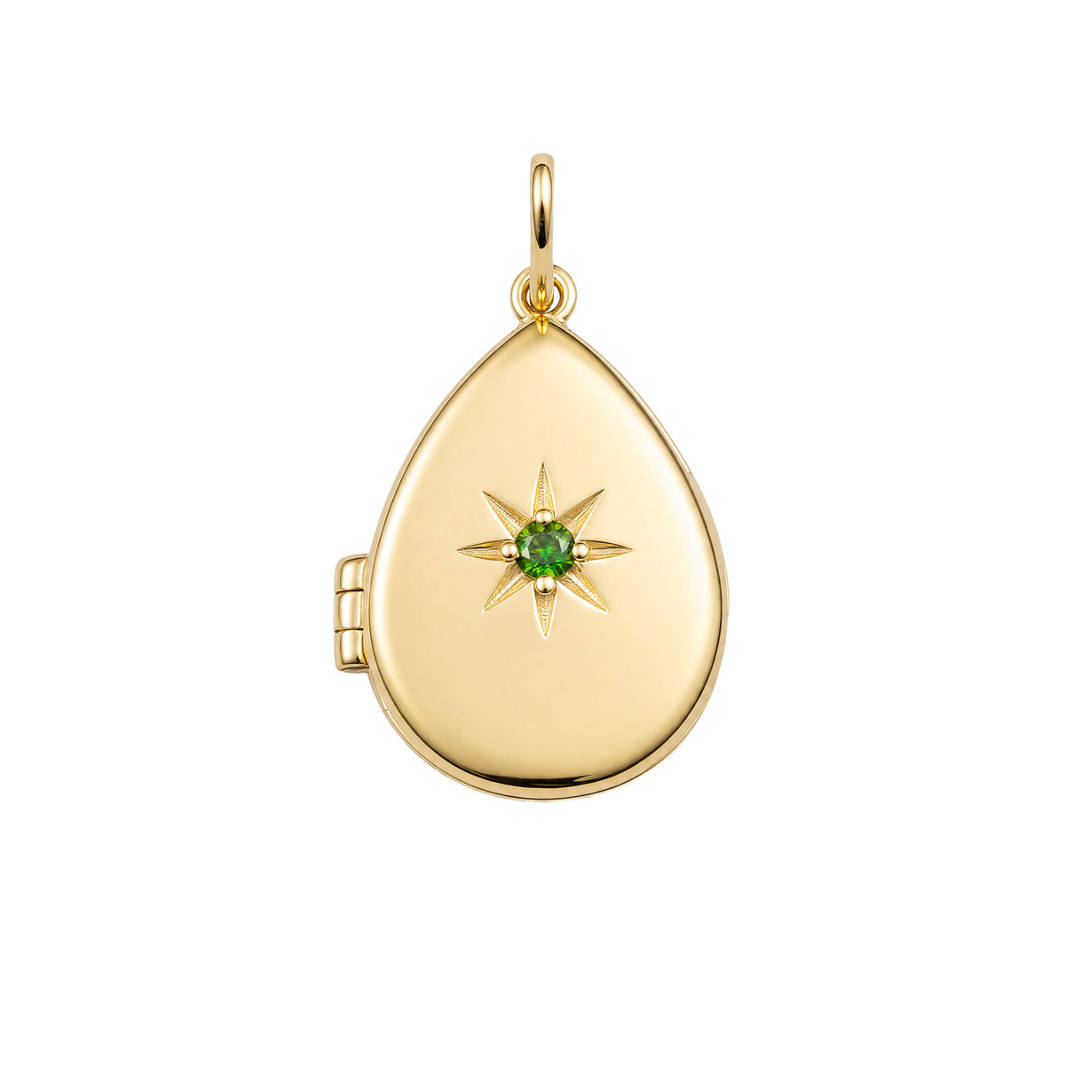 Starburst Teardrop Locket