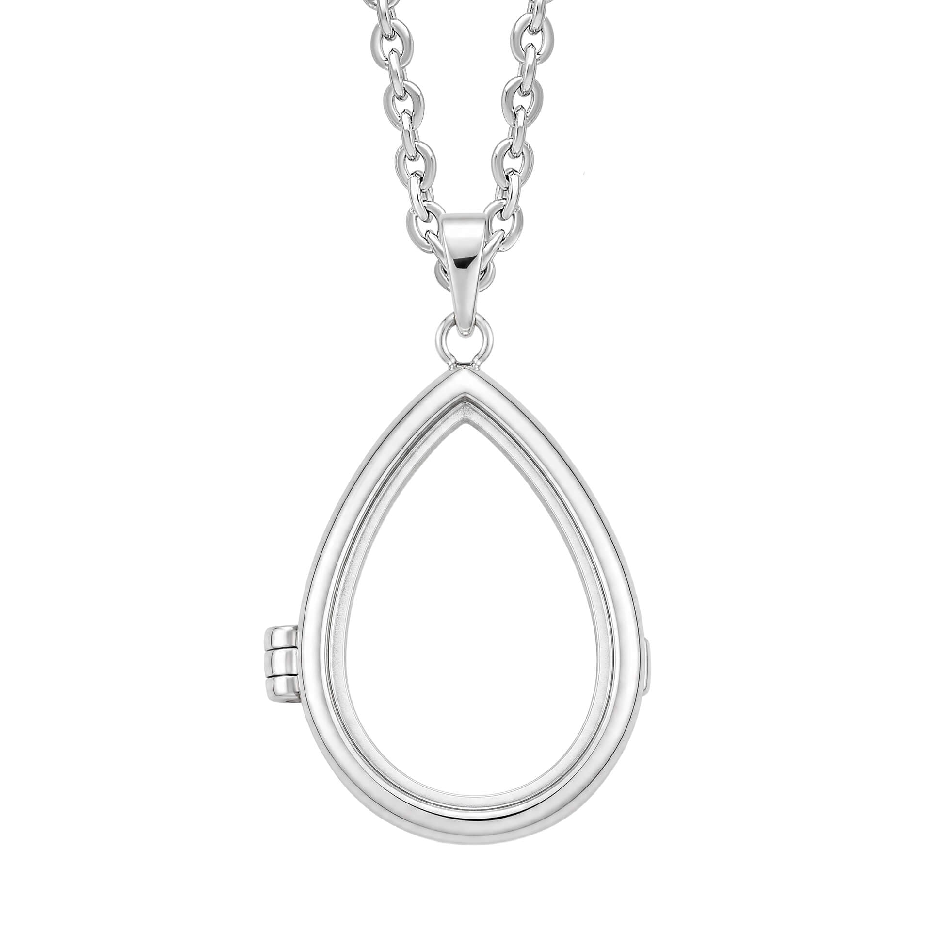 Glass Teardrop Locket
