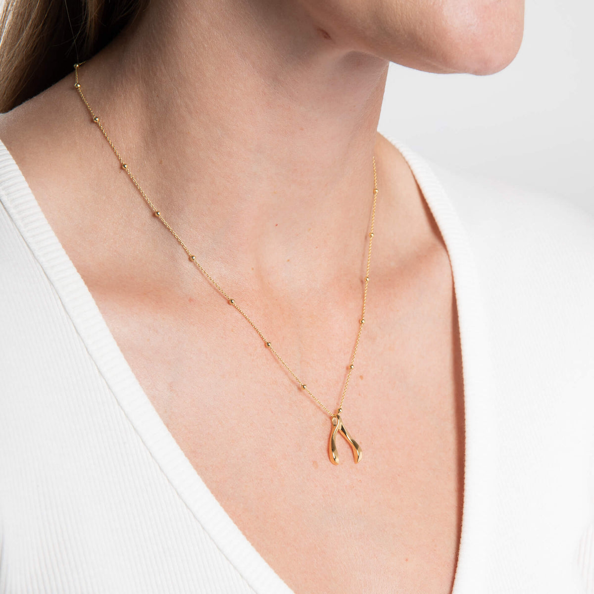 Wishbone Pendant