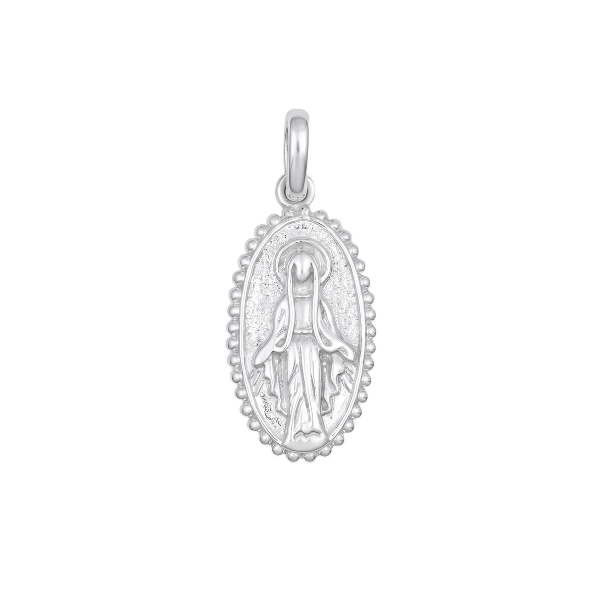 Oval St Christopher Pendant