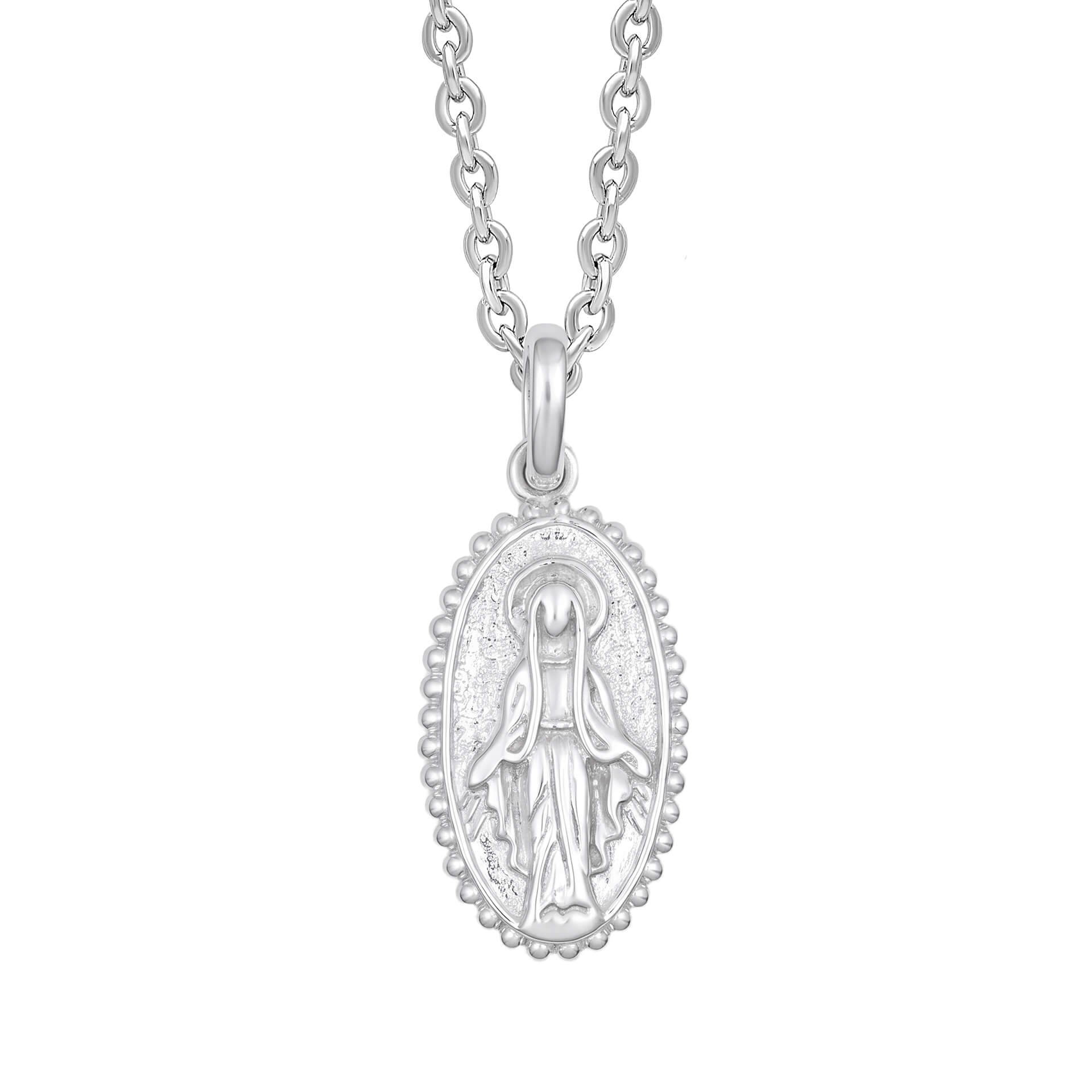 Oval St Christopher Pendant