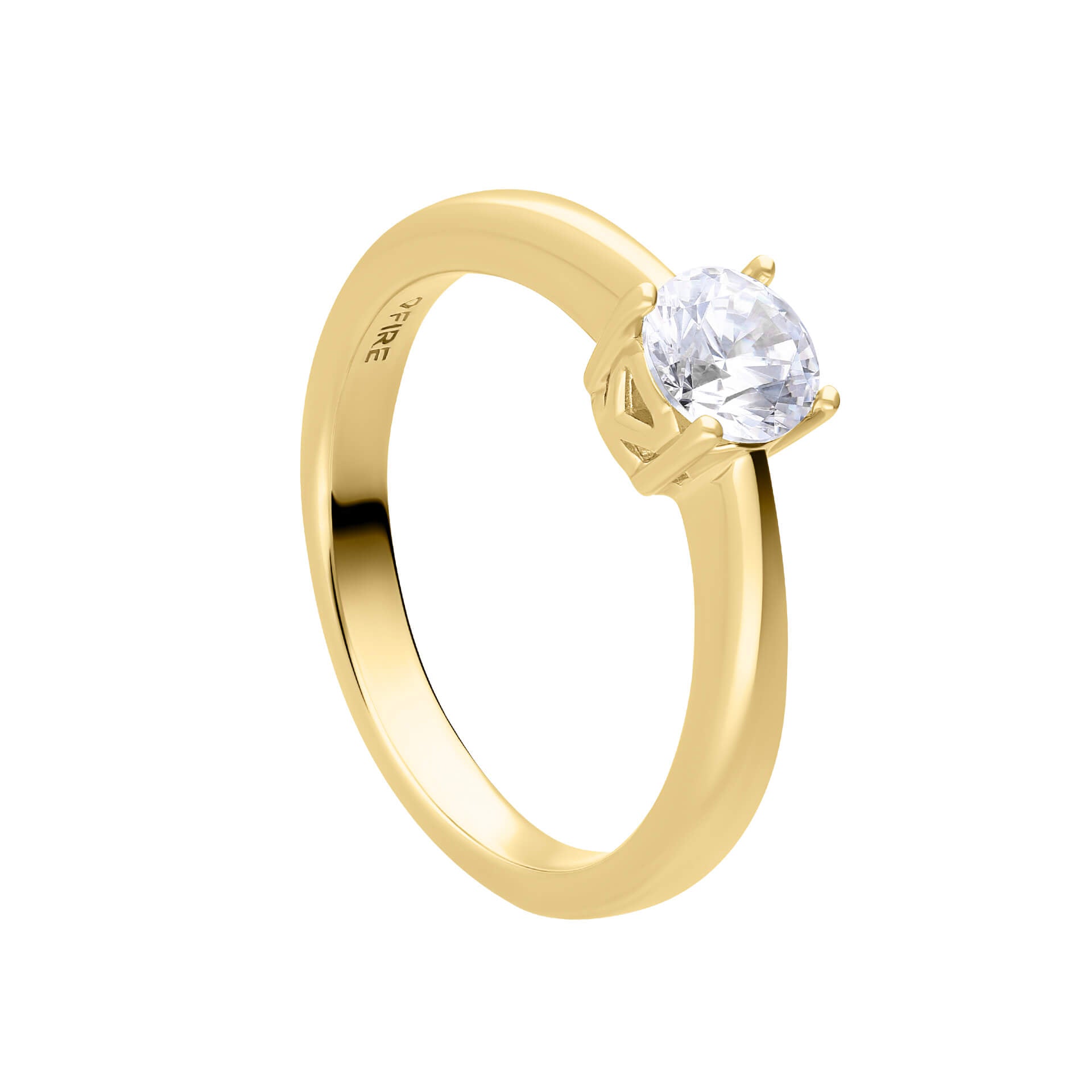 Four Claw Carat Ring