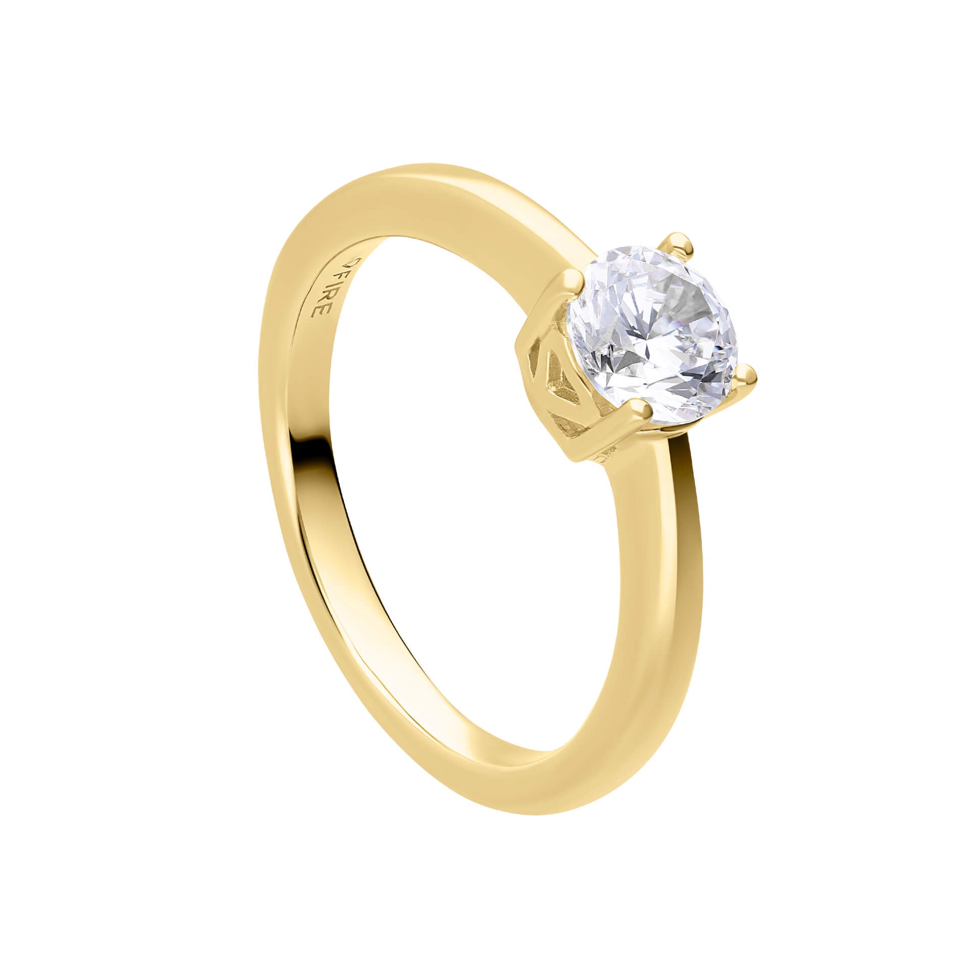 Four Claw Carat Ring
