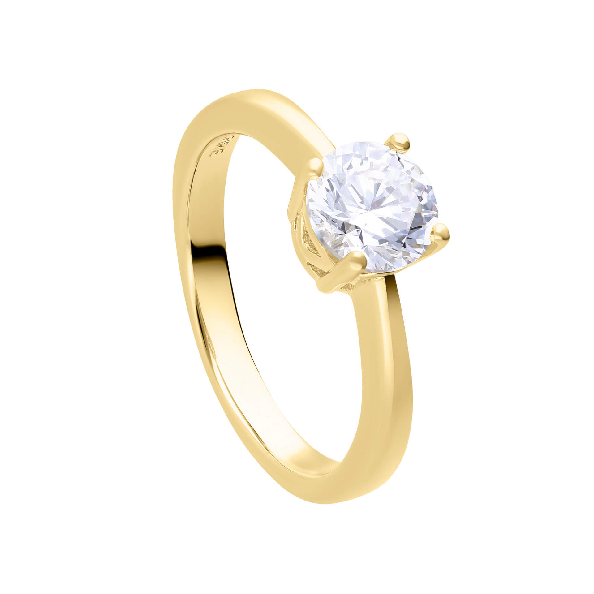 Four Claw Carat Ring