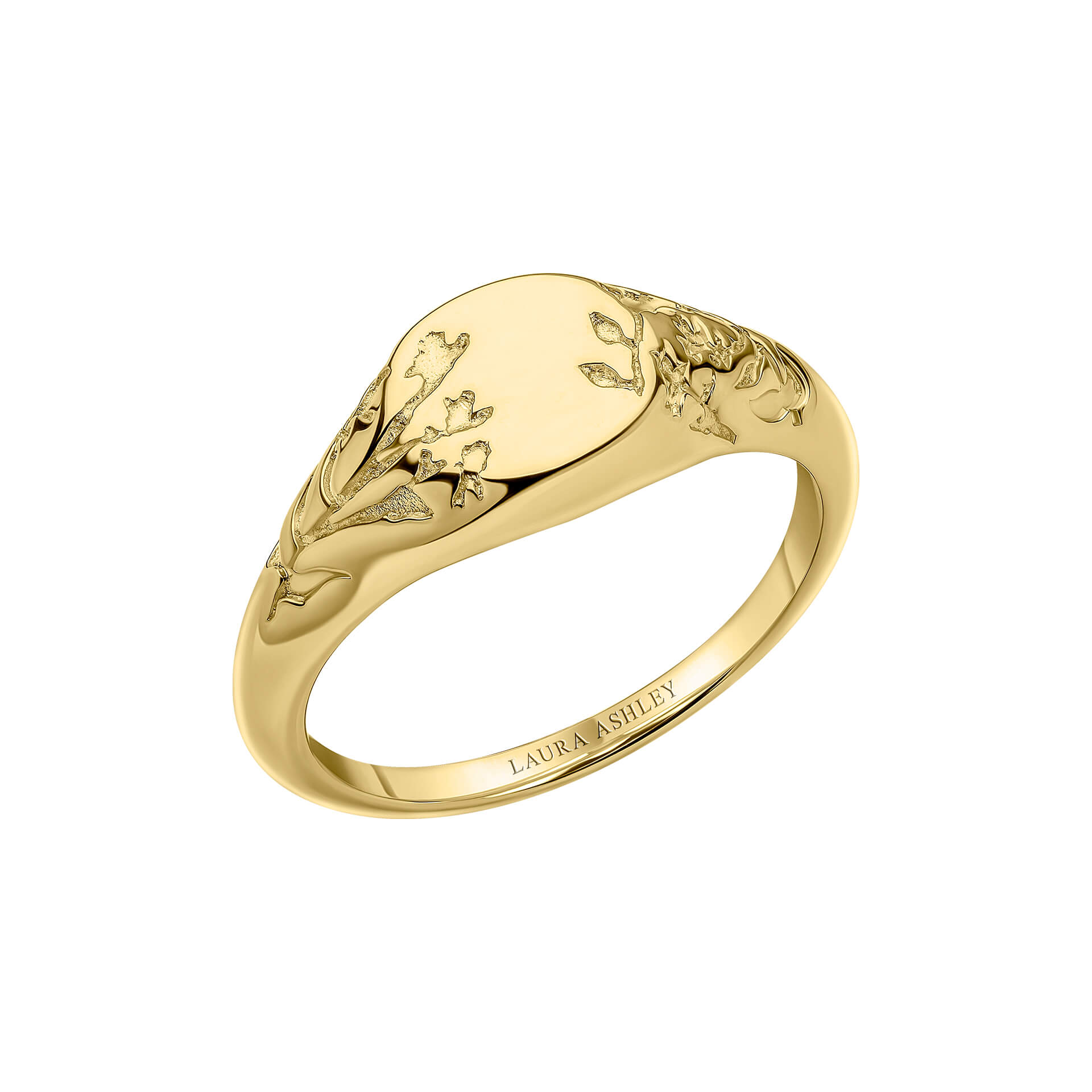 Farlington Flowers Signet Ring