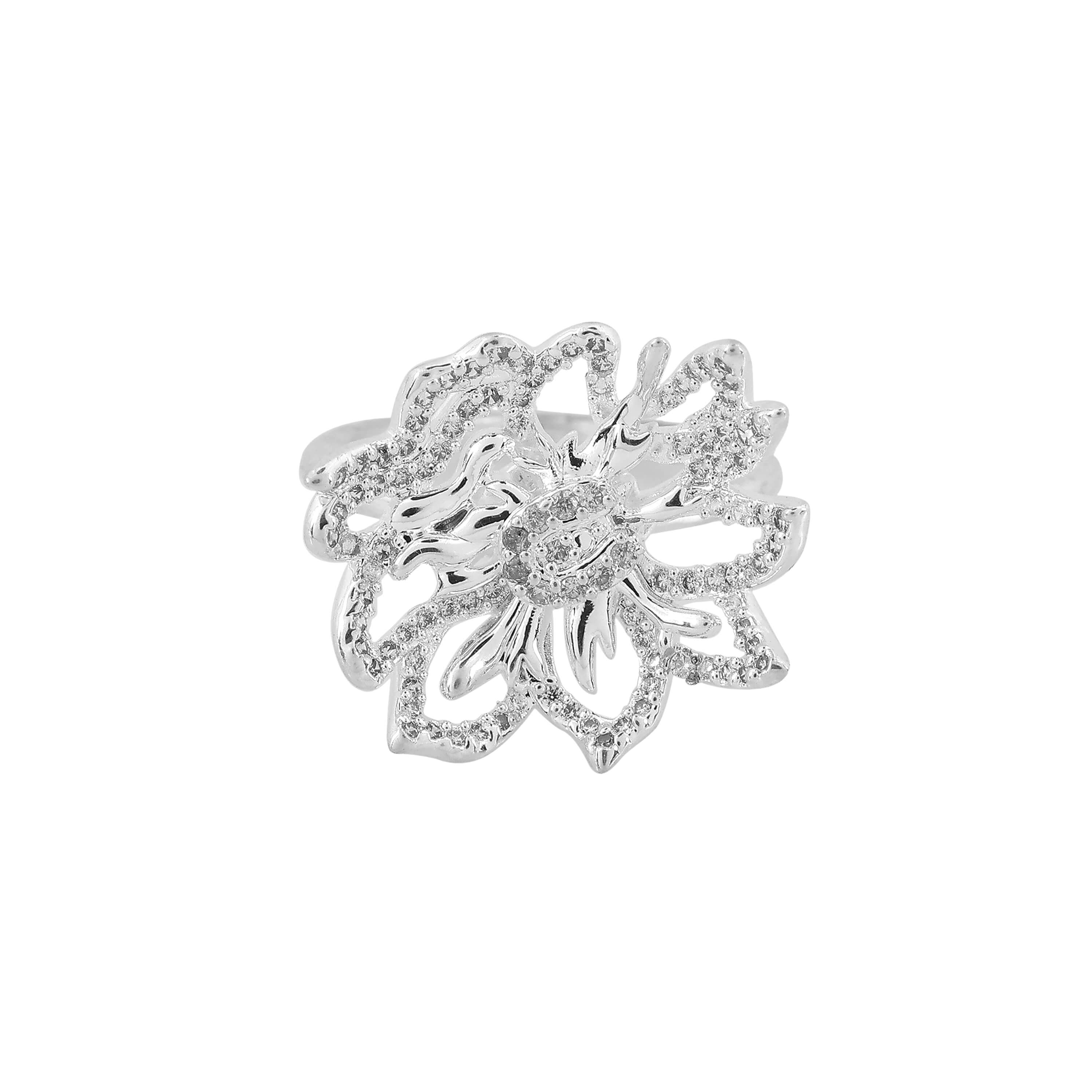 Redford Vine Flower Ring