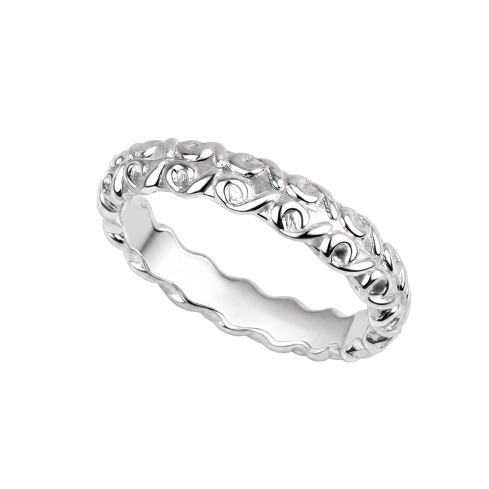 Swirl Pattern Ring