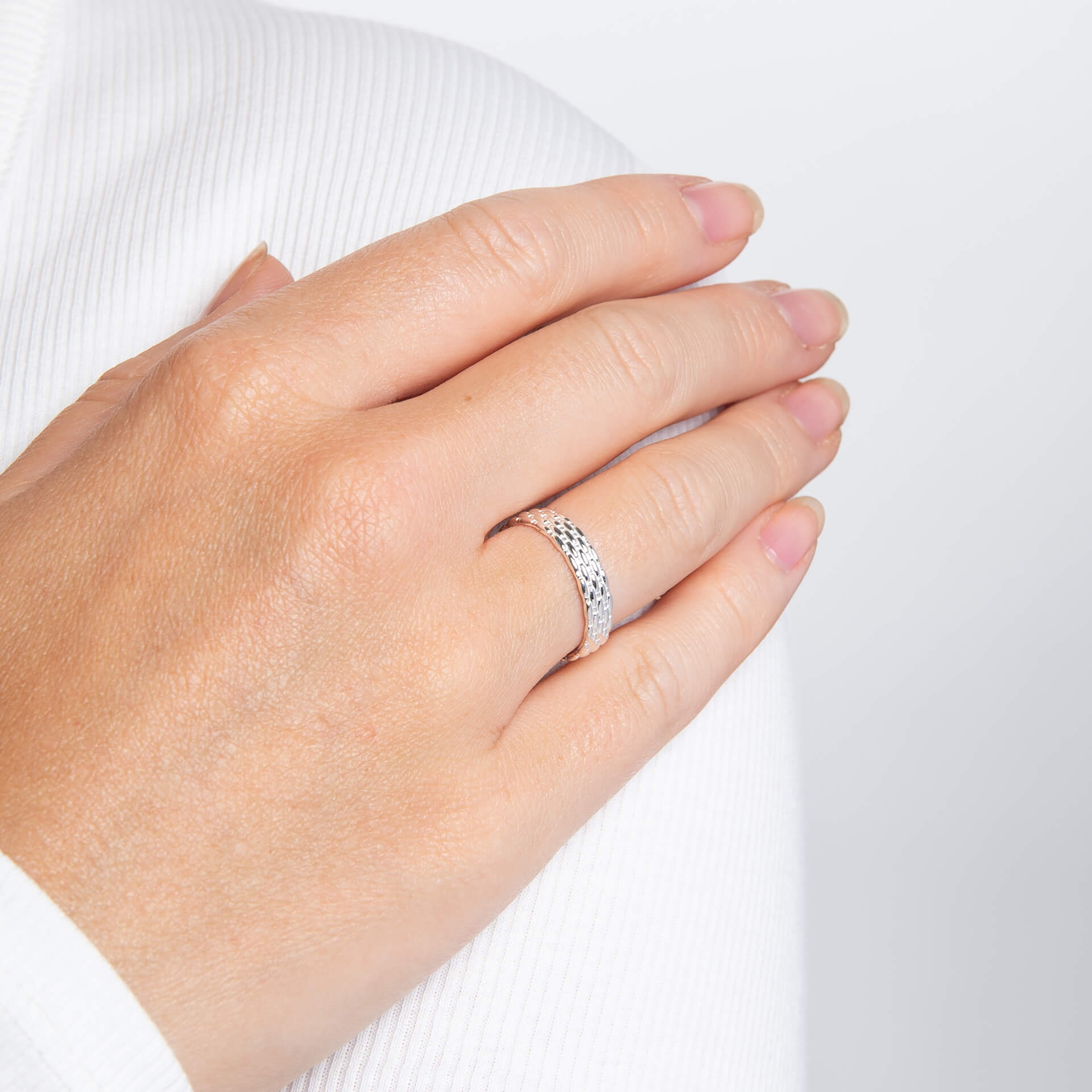 Basket Weave Ring