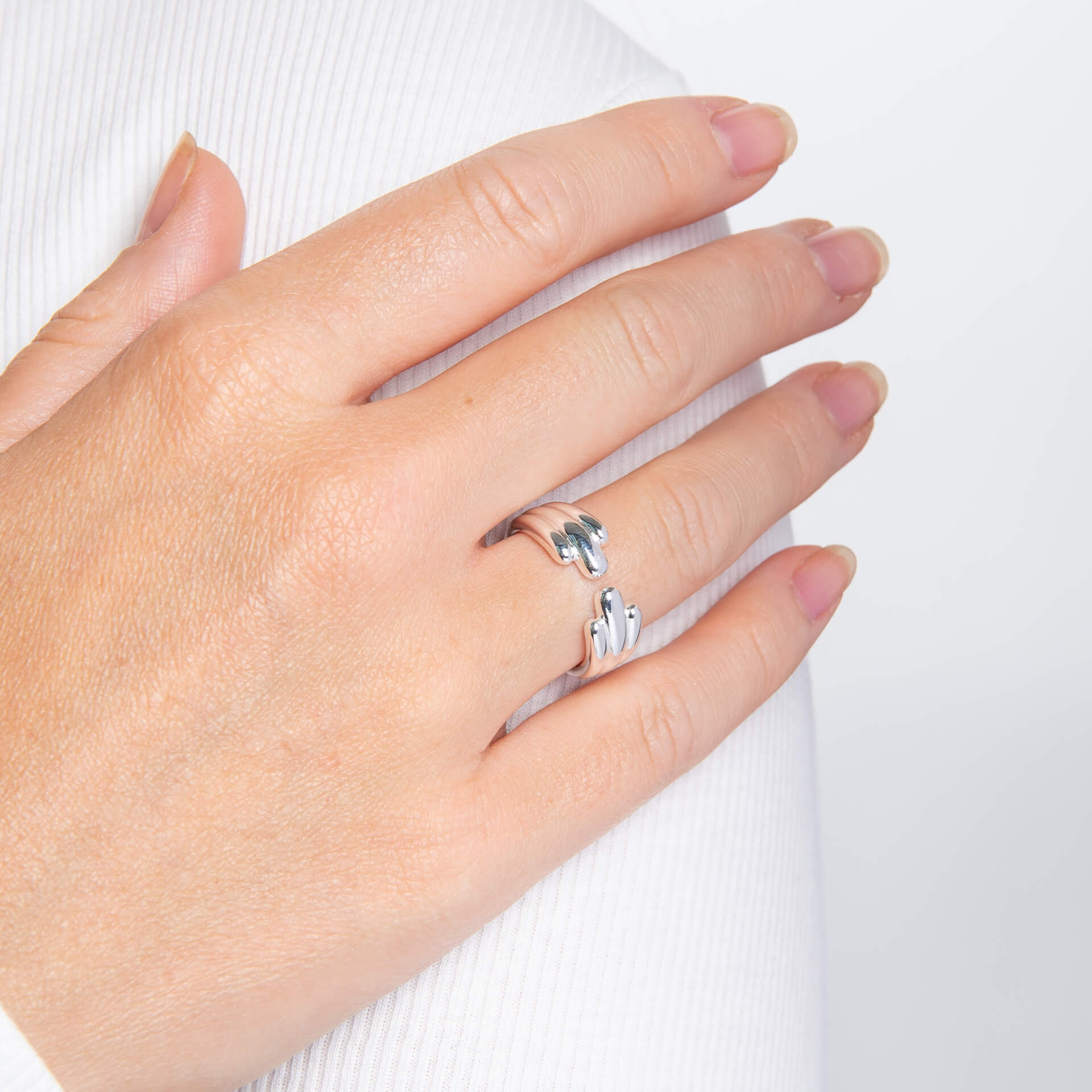 Triple Wave Ring