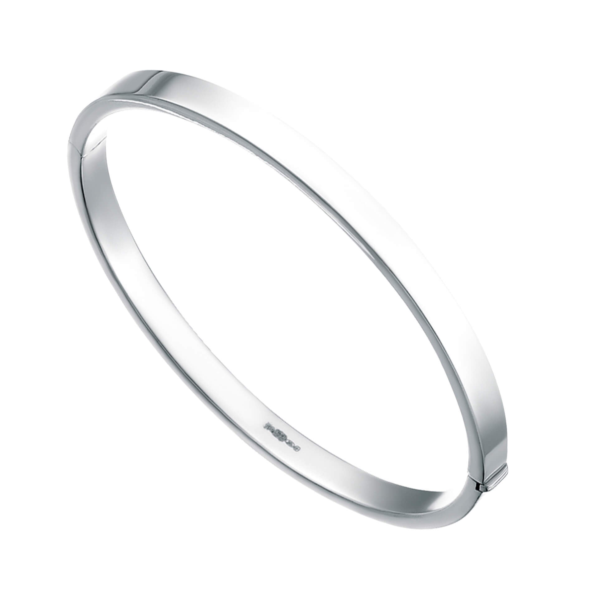 Square Cut Hinged Bangle