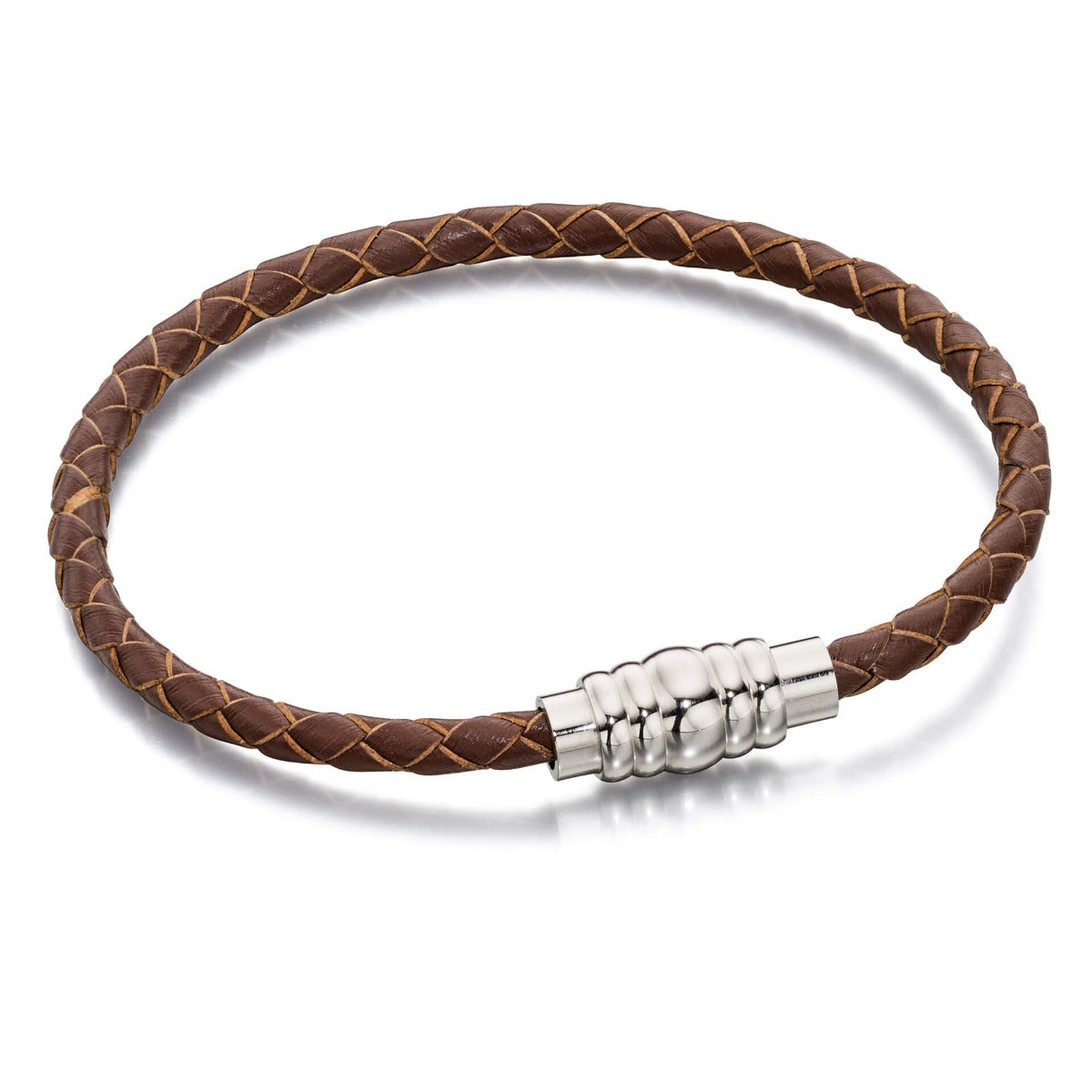 Skinny Leather Bracelet With Magnetic Clasp