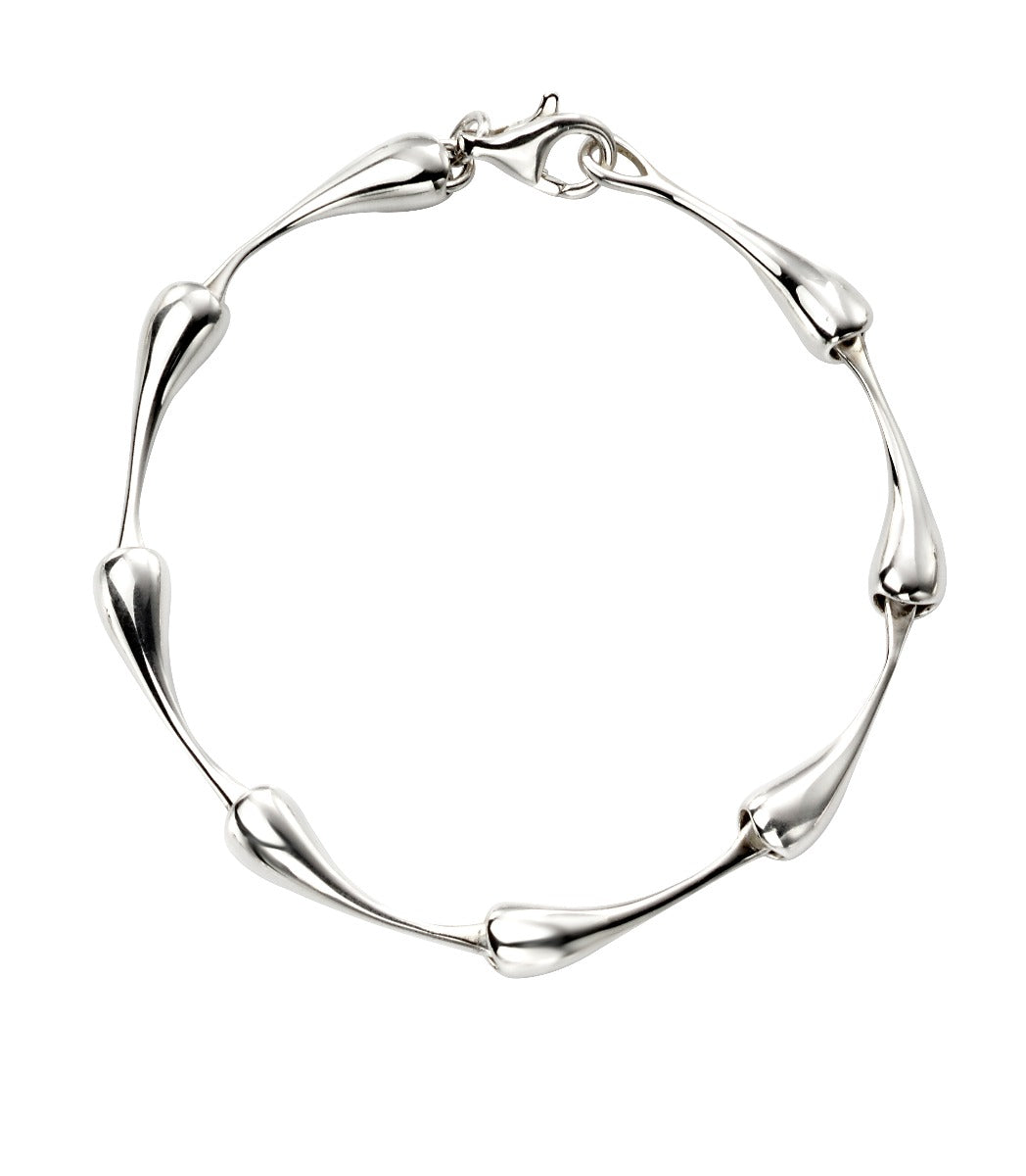 Organic Shaped Droplet Bracelet