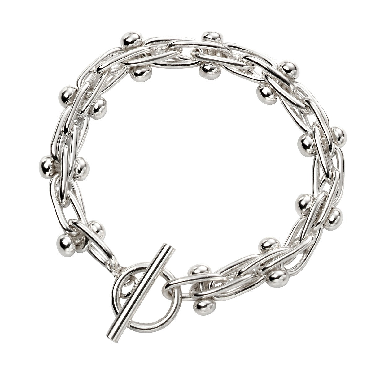 Mexican Style Ball and Bar Bracelet