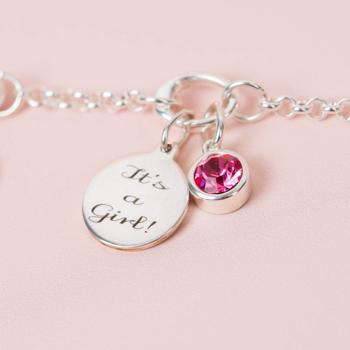 Crystal Birthstone Charm