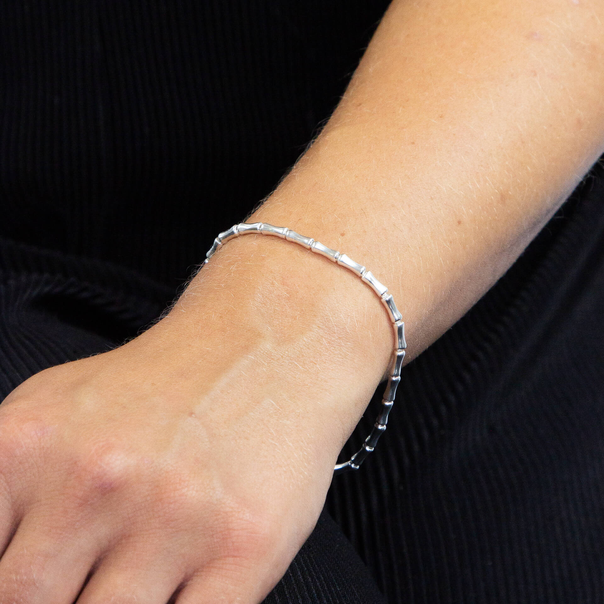 Bamboo Tennis Bracelet
