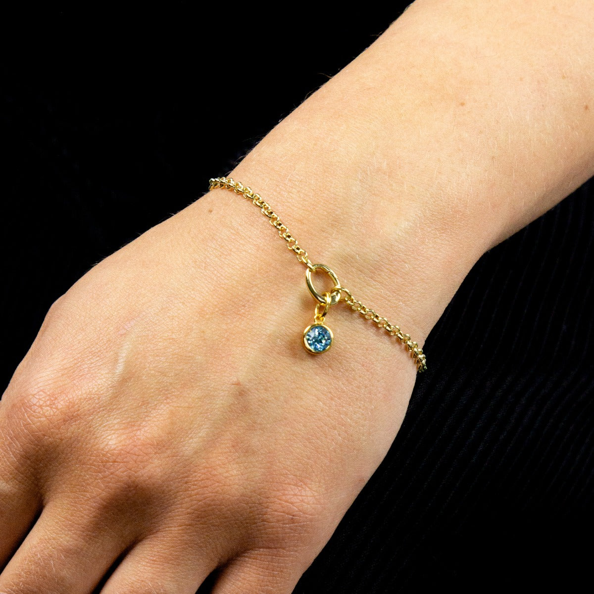 Crystal Birthstone Charm