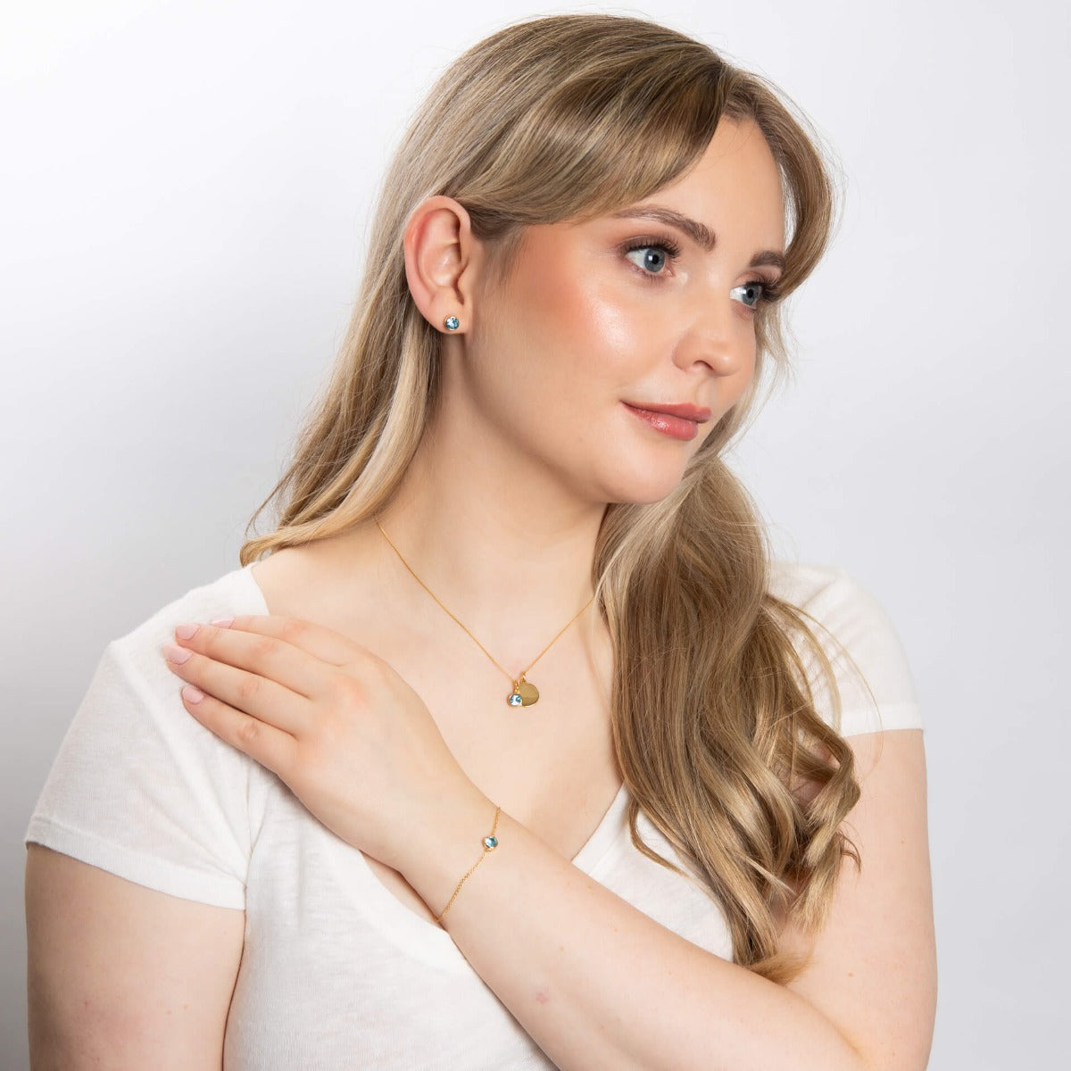 Crystal Birthstone Earrings