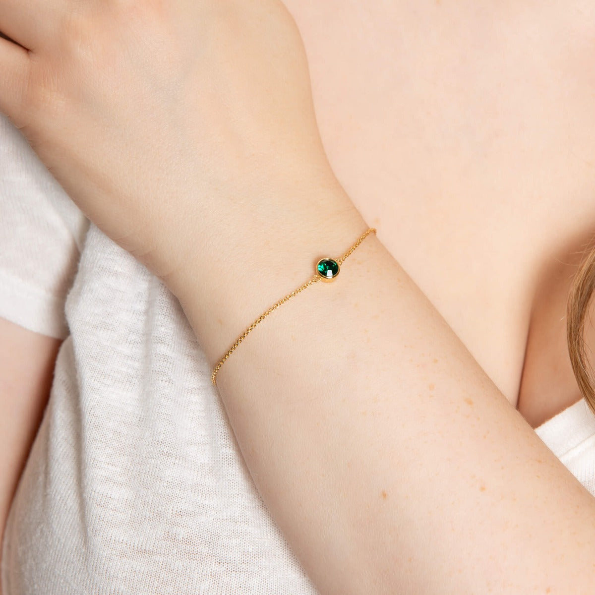 Crystal Birthstone Bracelet