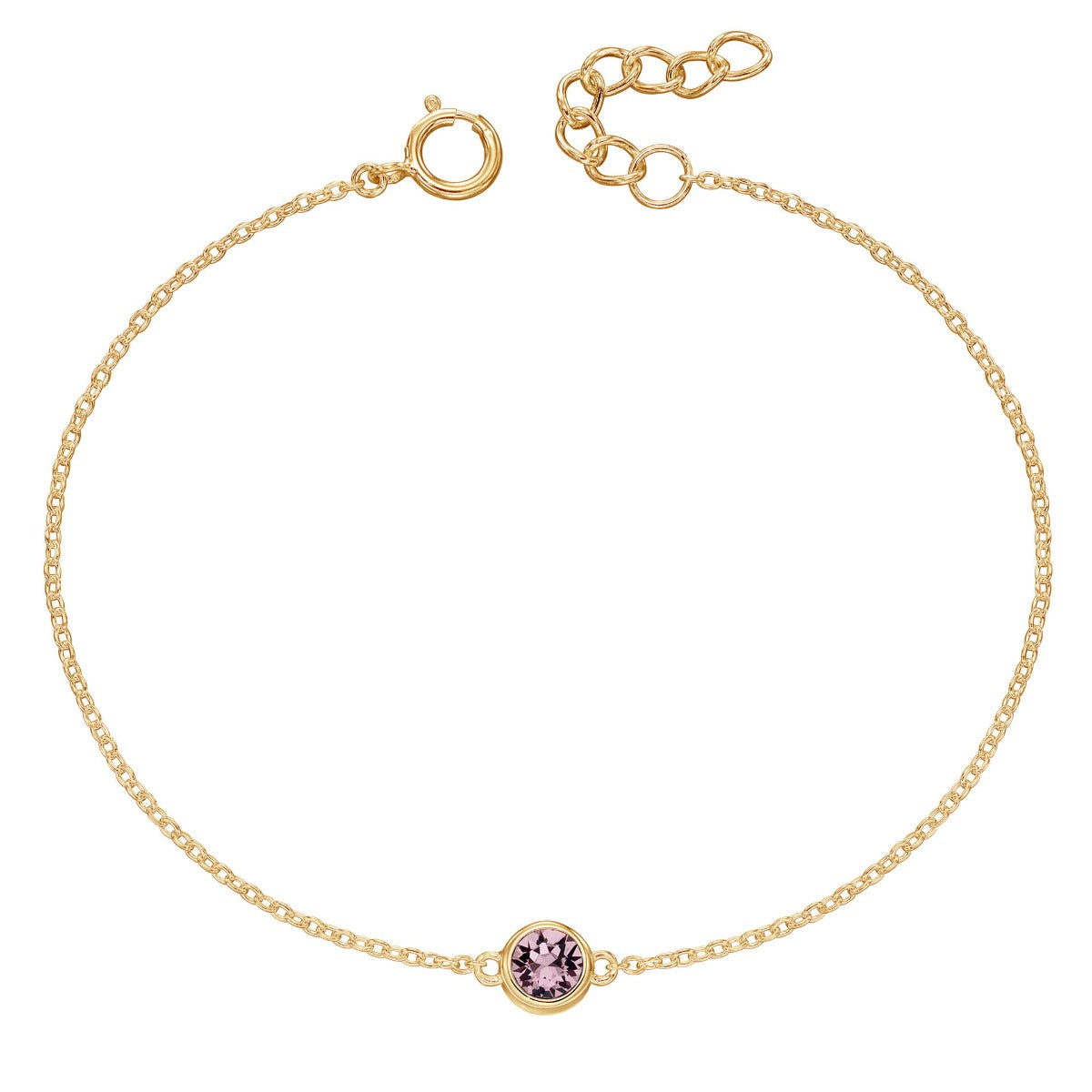 Crystal Birthstone Bracelet