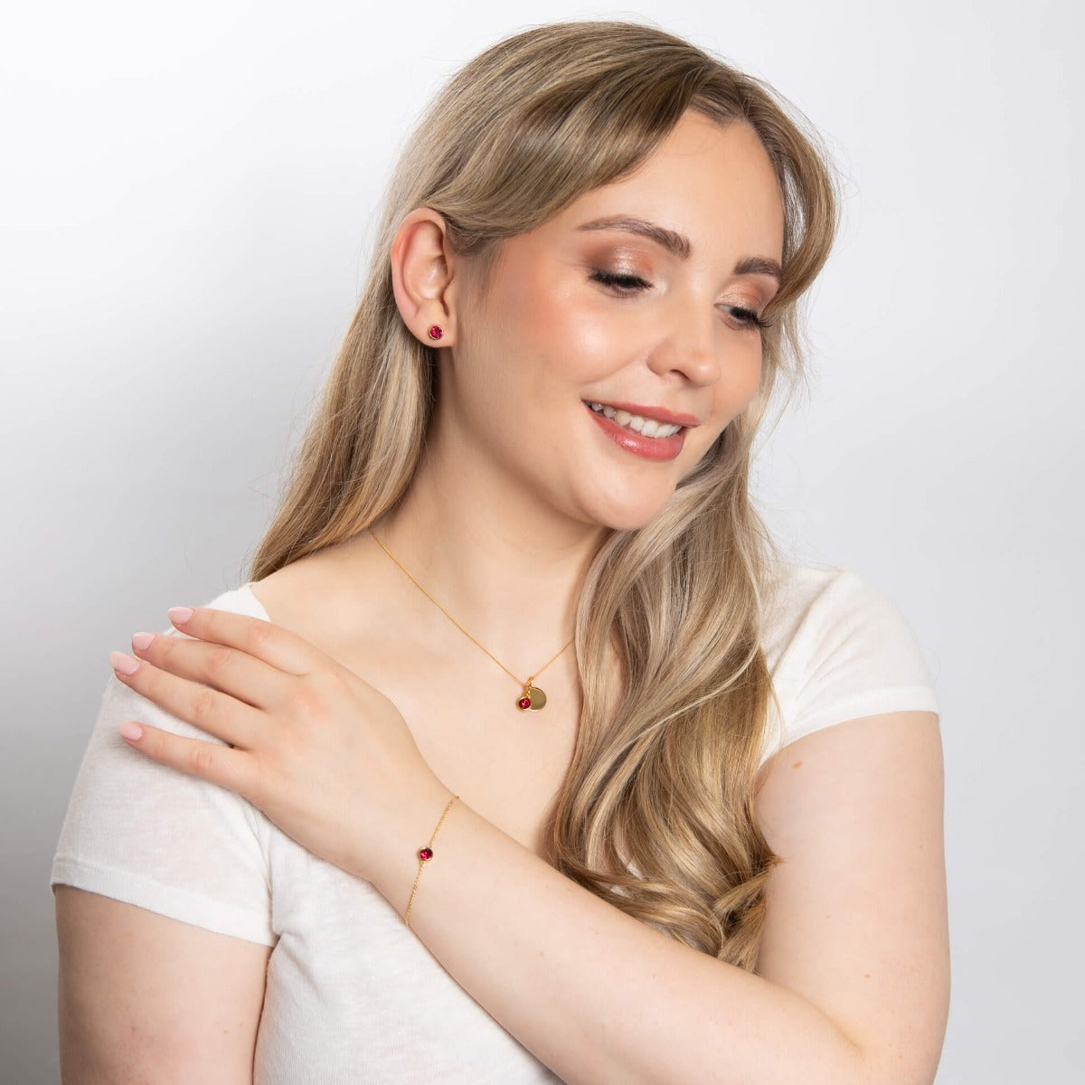 Crystal Birthstone Earrings