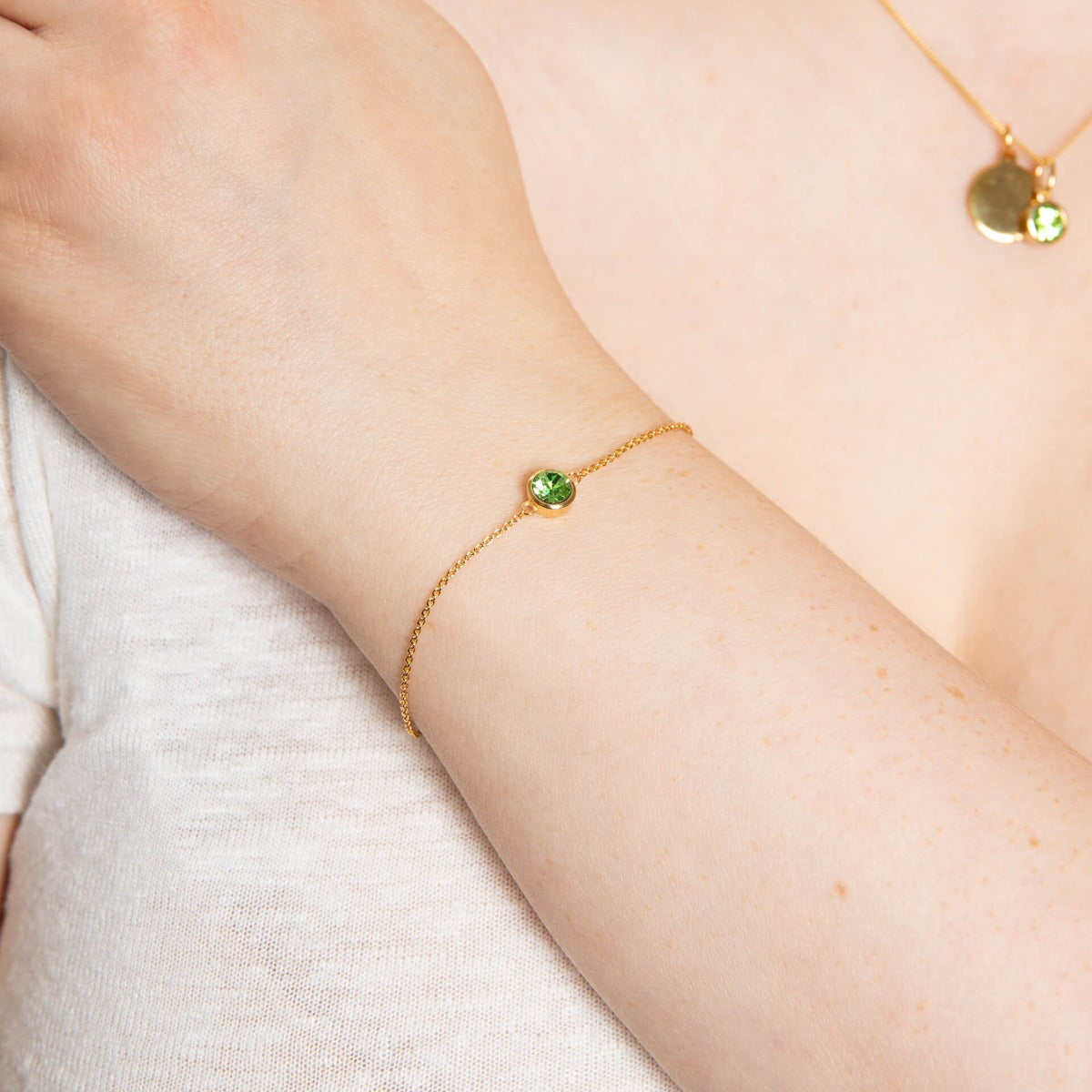 Crystal Birthstone Bracelet