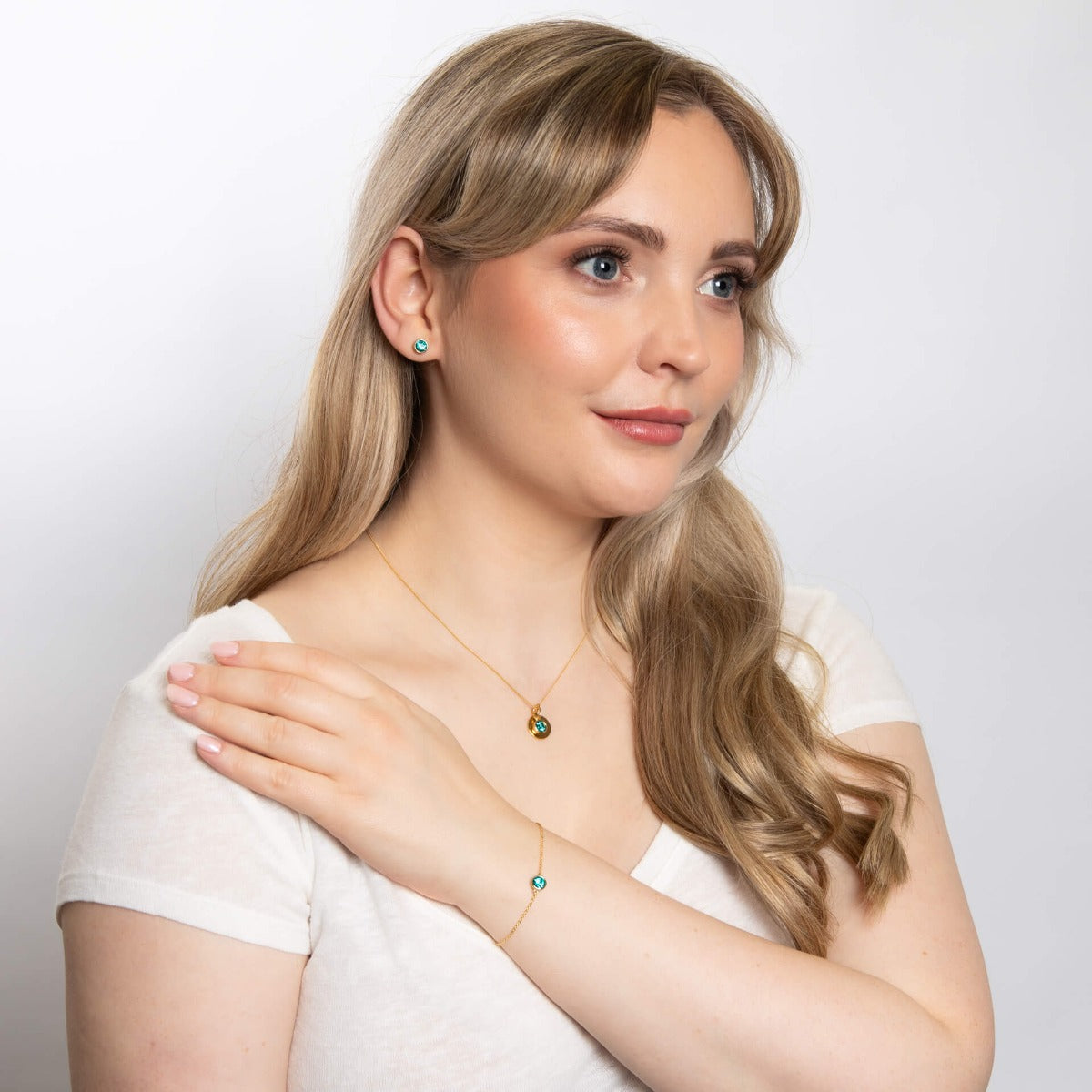 Crystal Birthstone Earrings