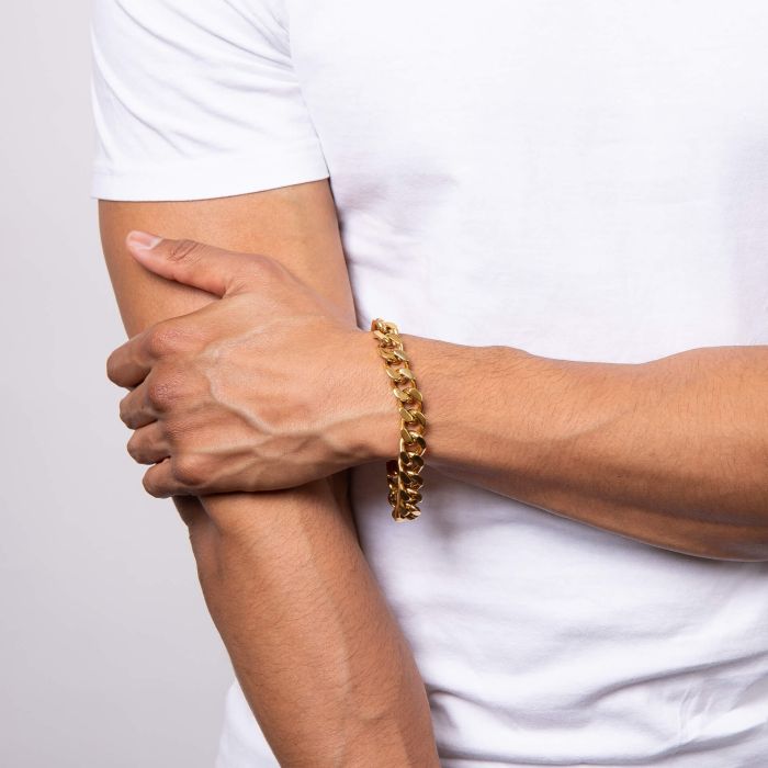 Heavyweight Curb Chain Bracelet